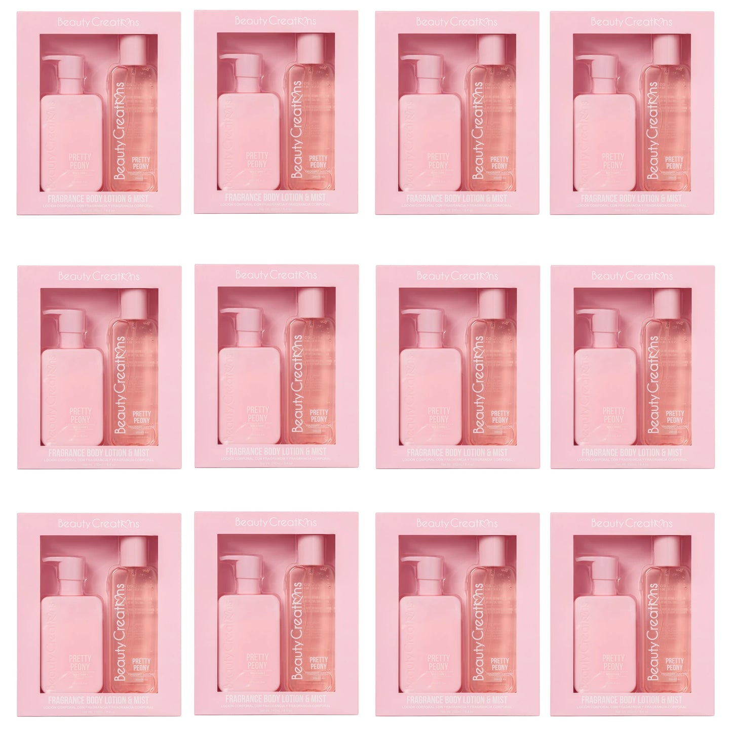 Fragance Body Lotion & Mist Pretty Peony | Wholesale Makeup