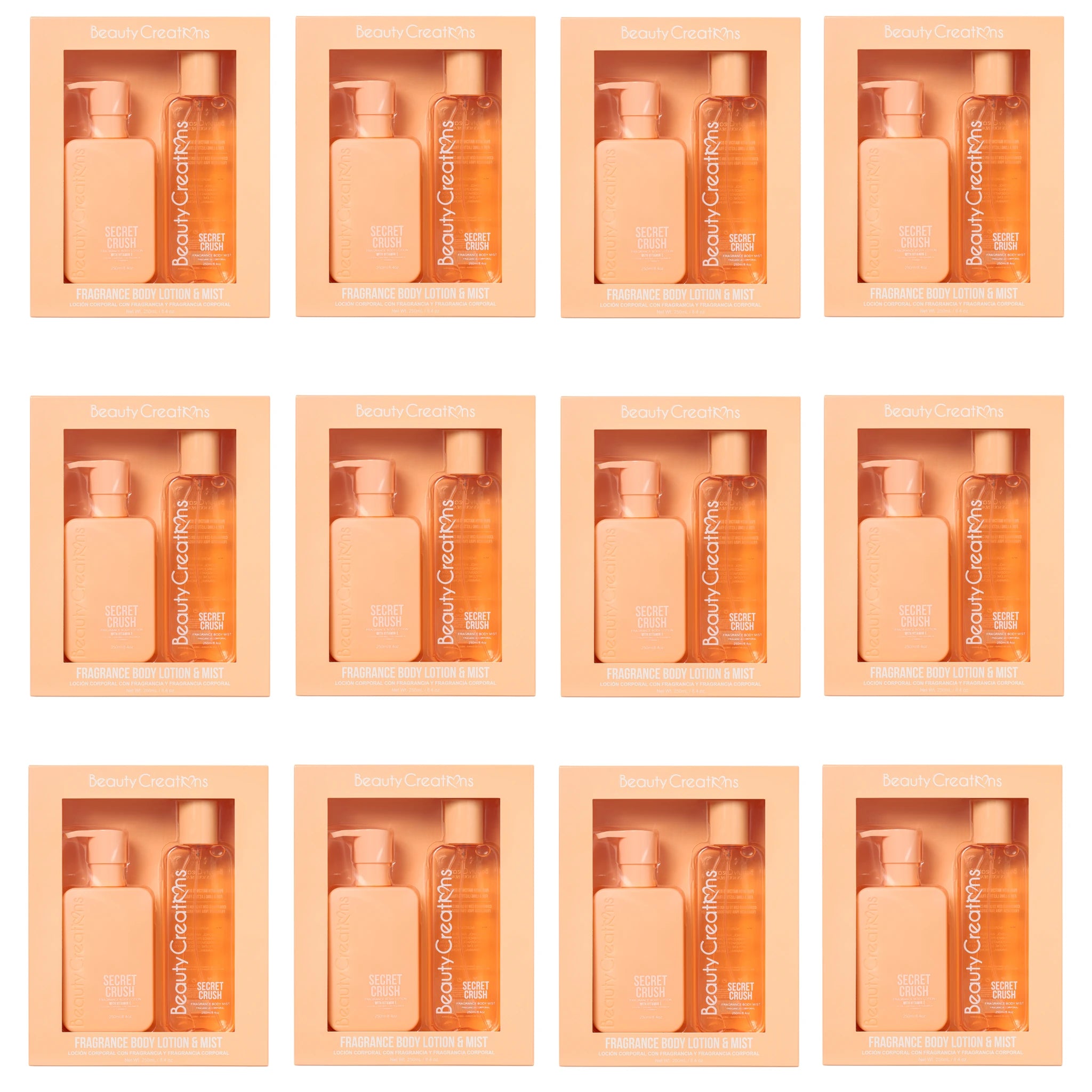 Fragance Body Lotion & Mist Secret Crush | Wholesale Makeup