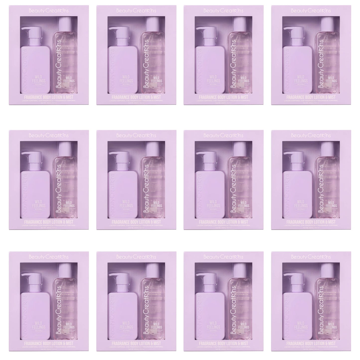 Fragance Body Lotion & Mist Wild Feelings | Wholesale Makeup