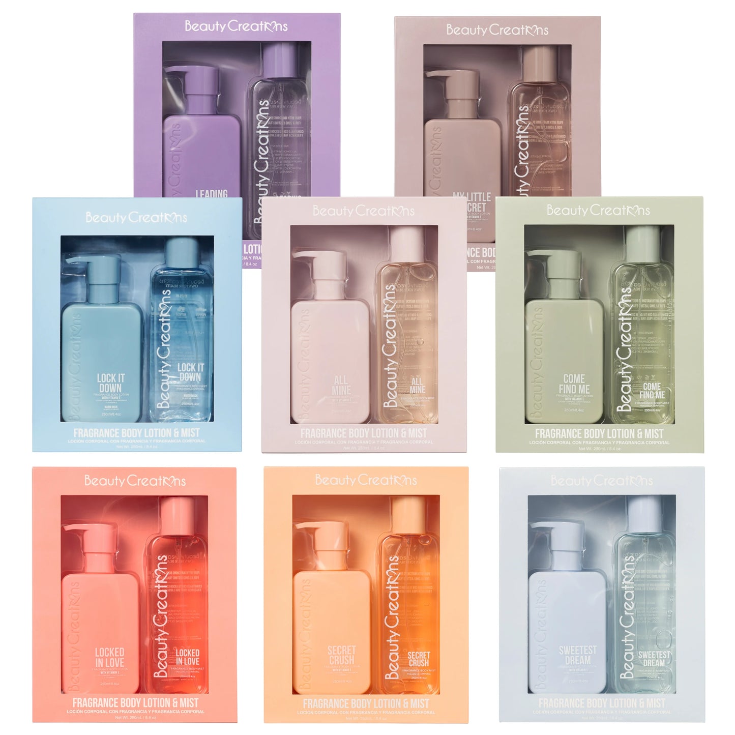 Fragance Body Lotion & Mist Assorted | Wholesale Makeup