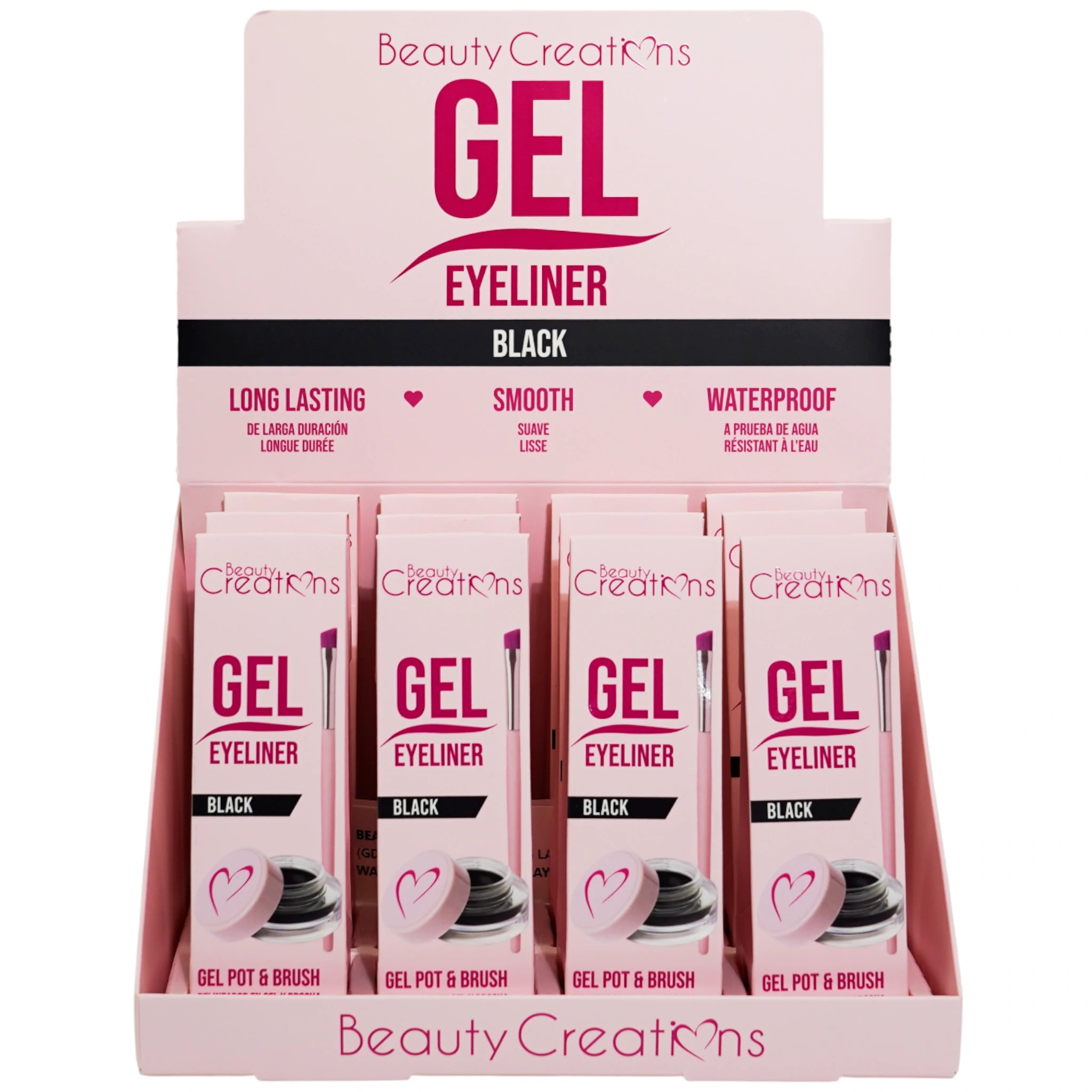 Gel Eyeliner -Beauty Creations | Wholesale Makeup