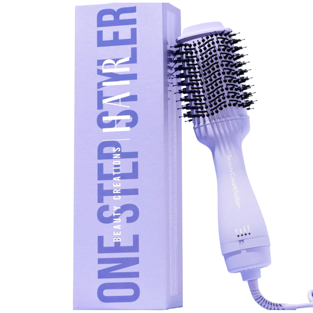 Hair One Step Styler Solid Purple Beauty Creations | Wholesale Makeup