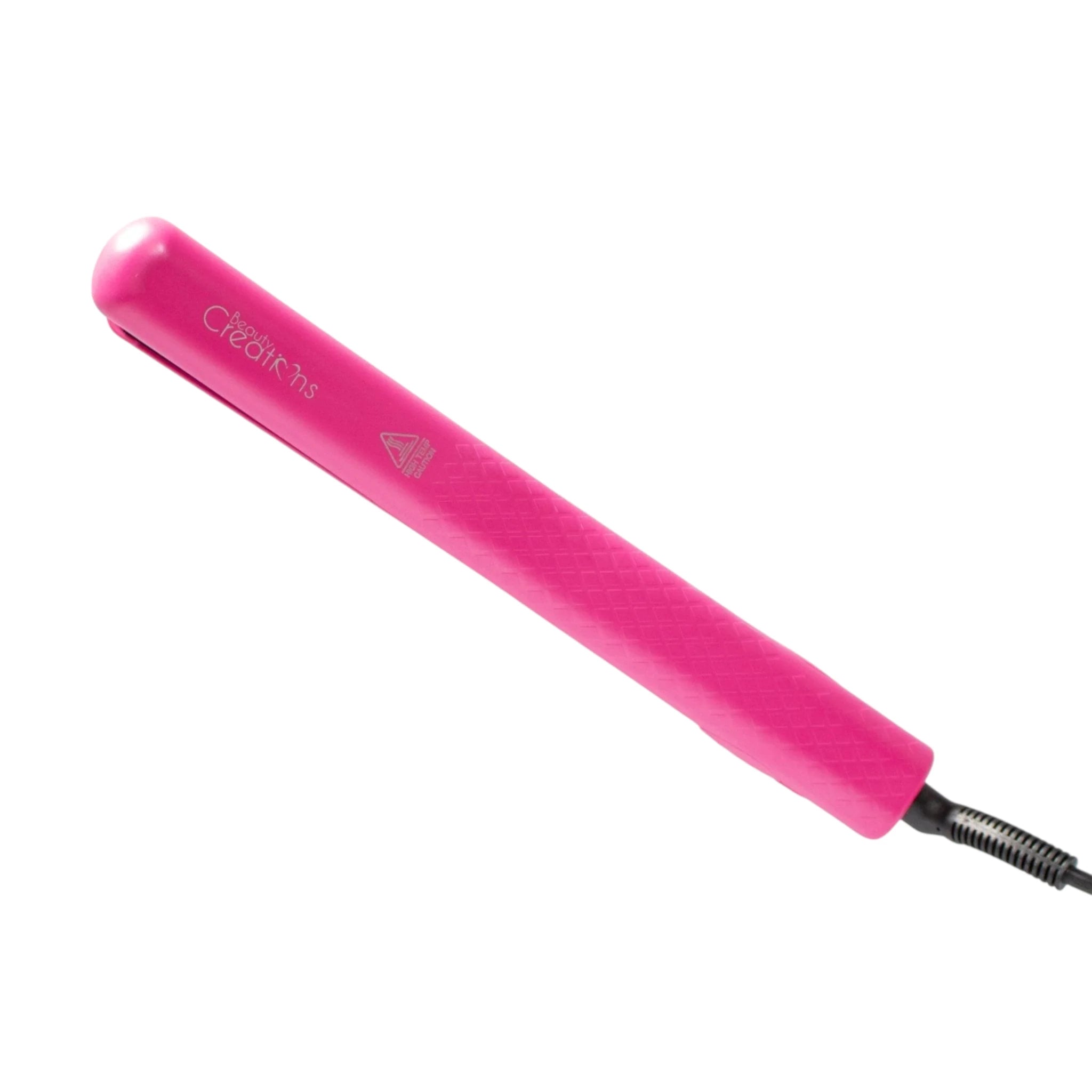 Hair Straightener Hot Pink Beauty Creations | Wholesale Makeup