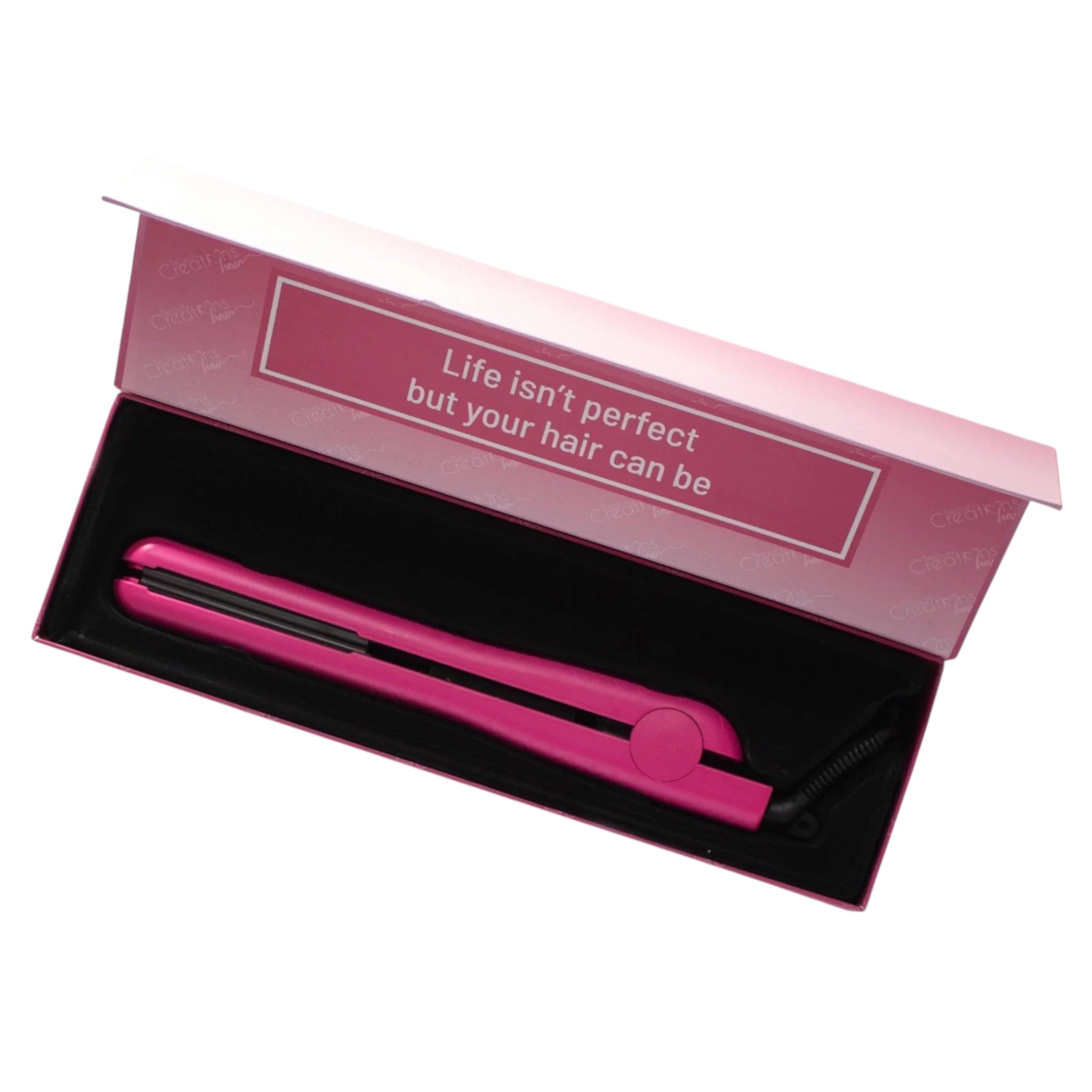 Hair Straightener Hot Pink Beauty Creations | Wholesale Makeup