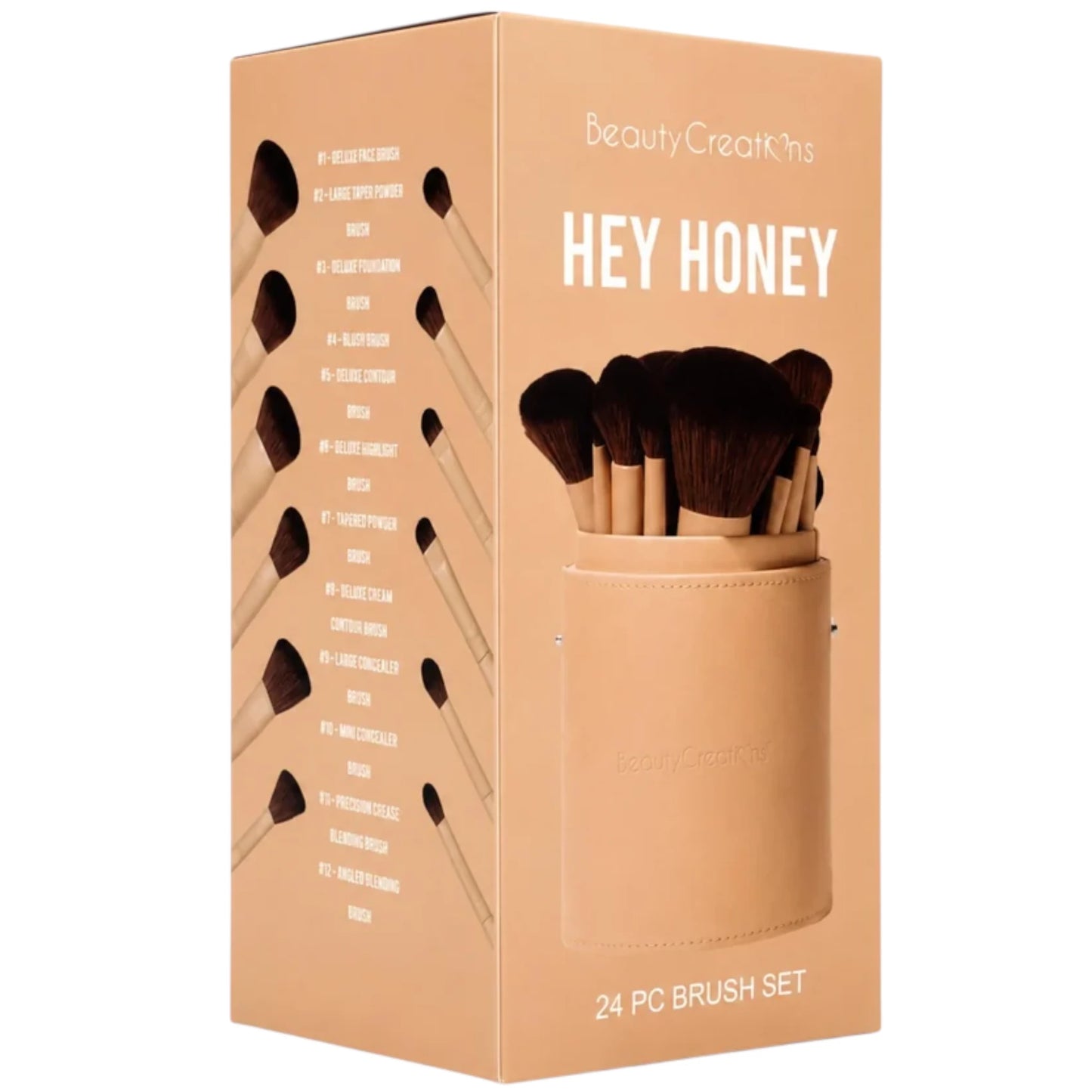 Hey Honey 24 Pc Brush - Beauty Creations | Wholesale Makeup