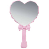 Pink Bow Handheld Mirror Beauty Creations | Wholesale Makeup