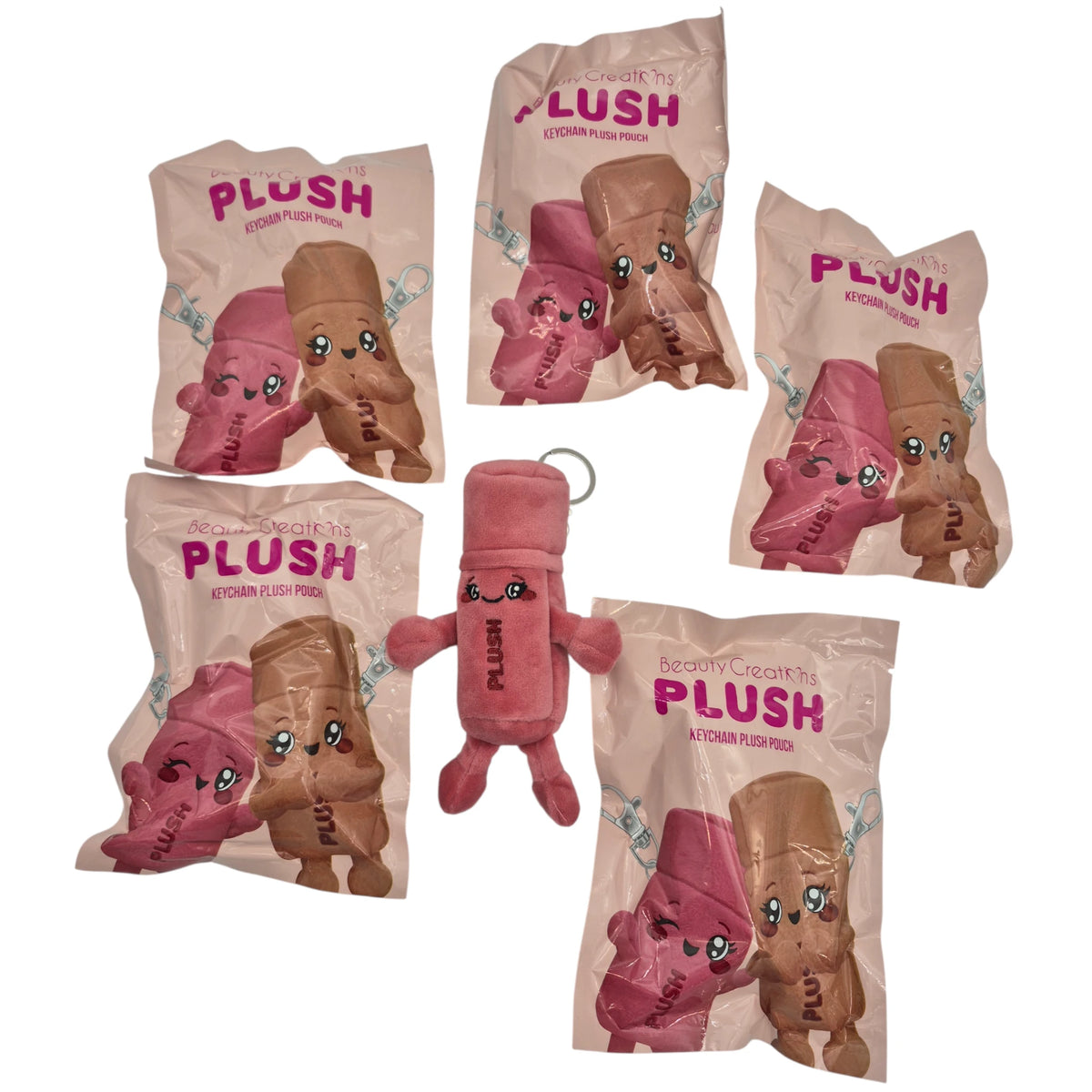 Plush Keychain Plush Pouch Beauty Creations | Wholesale Makeup