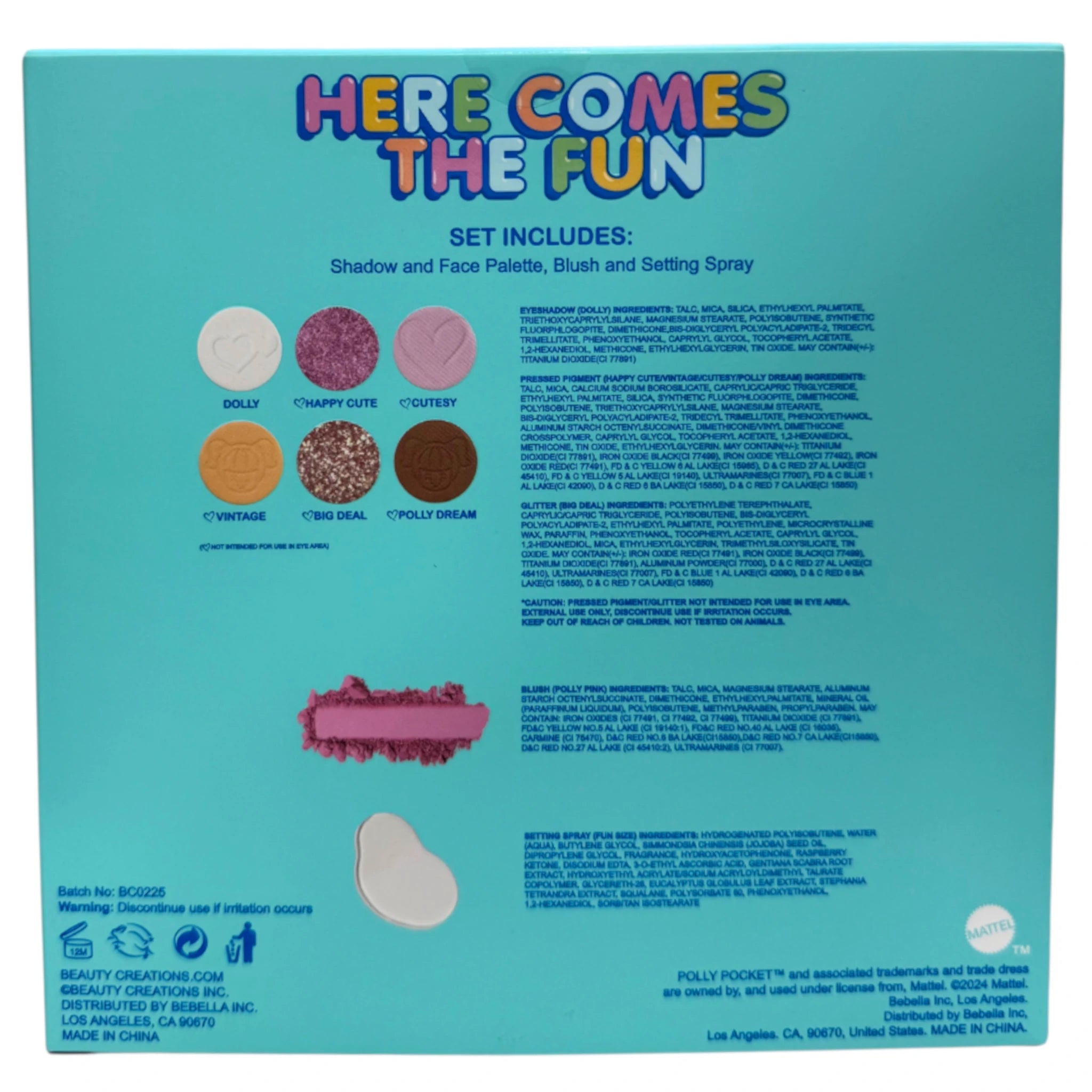 Polly Pocket Here The Comes Beauty Creations | Wholesale Makeup