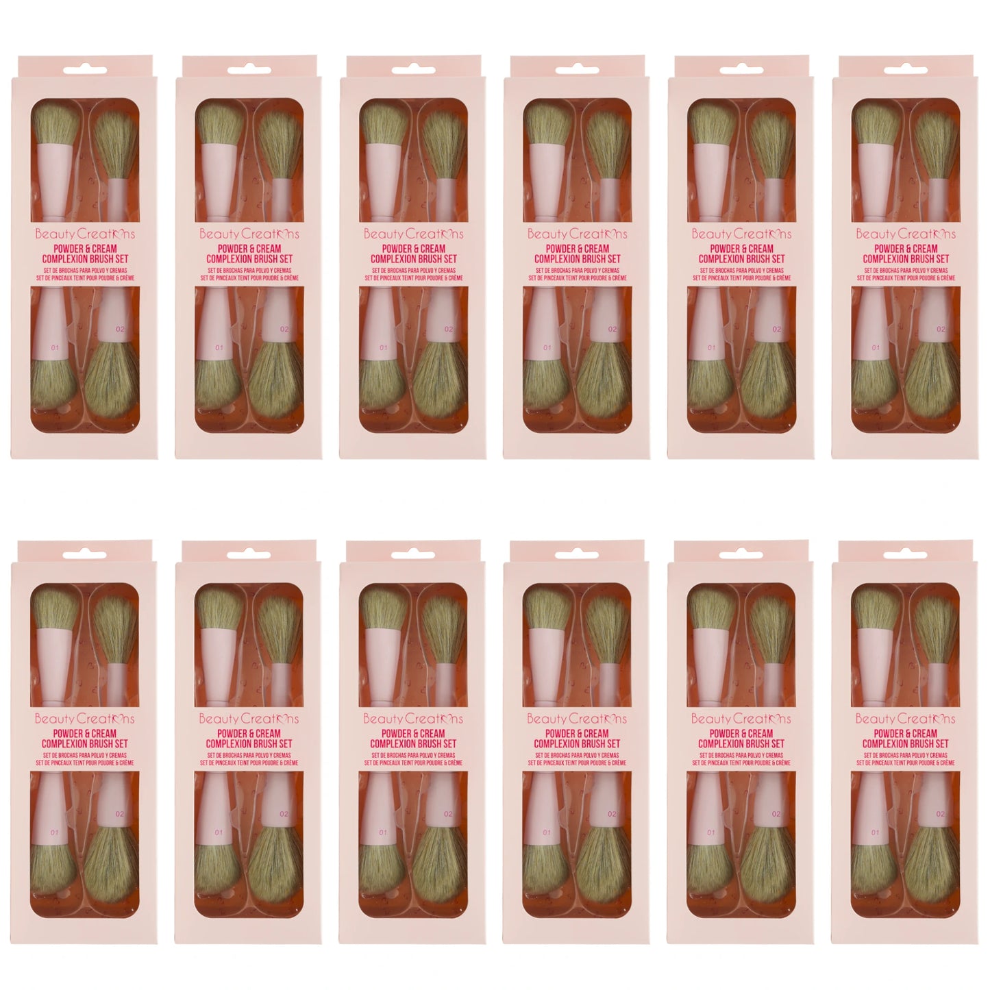 Powder & Cream Complexion Brush - Beauty Creations | Wholesale Makeup