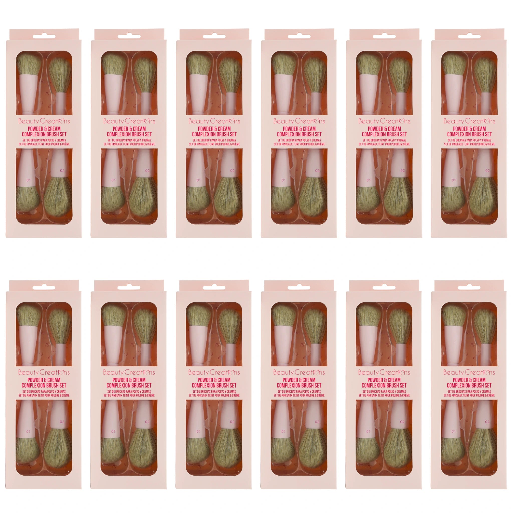 Powder & Cream Complexion Brush - Beauty Creations | Wholesale Makeup