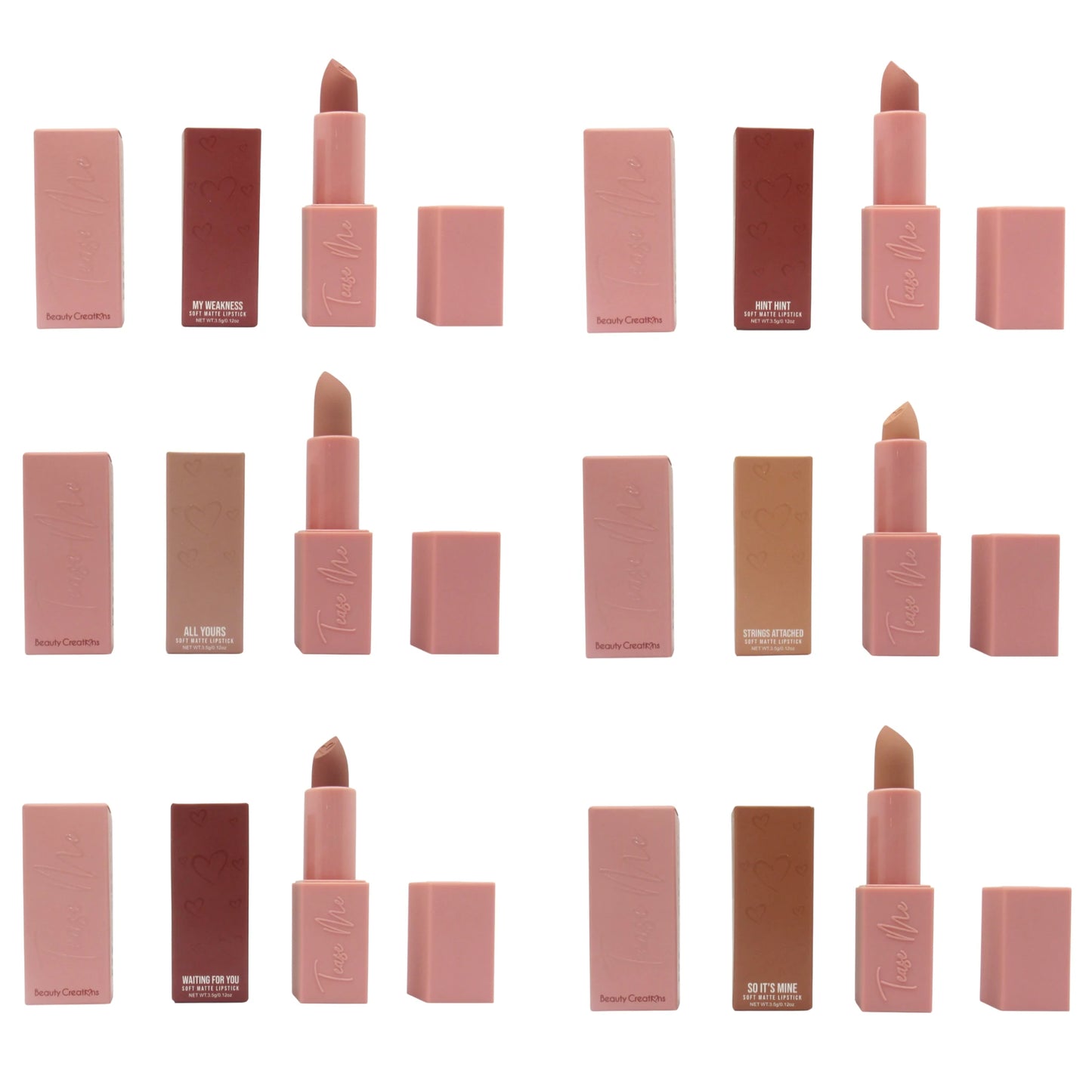 Tease Me Lipstick - Beauty Creations | Wholesale Makeup