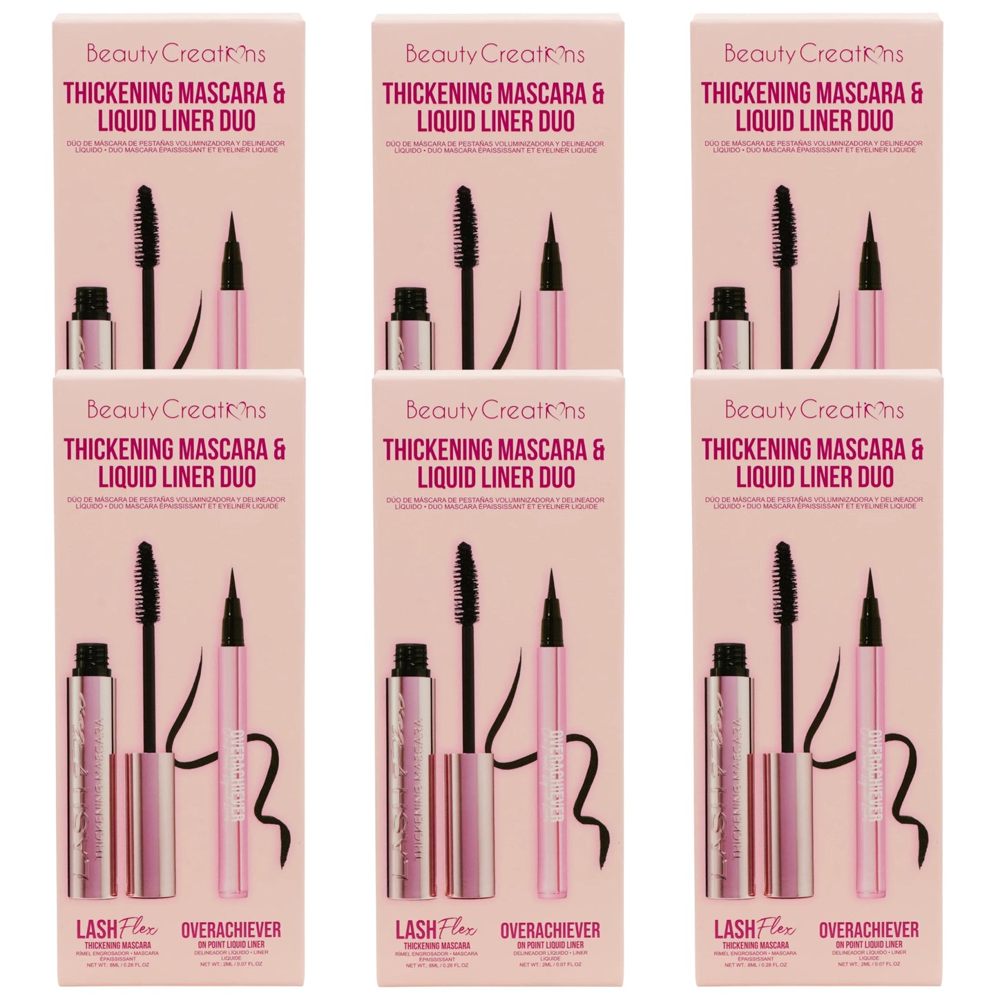 Mascara & Liquid Liner Duo Beauty Creations | Wholesale Makeup