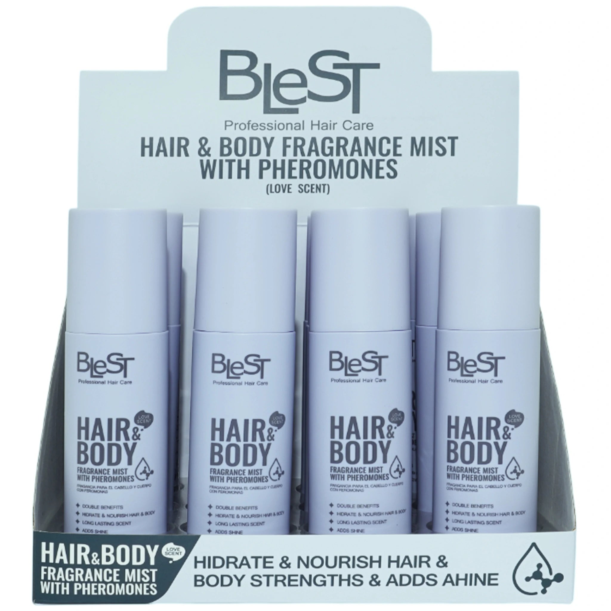 Hair & Body With Pheromones Fragrance Mist Blest | Wholesale Makeup