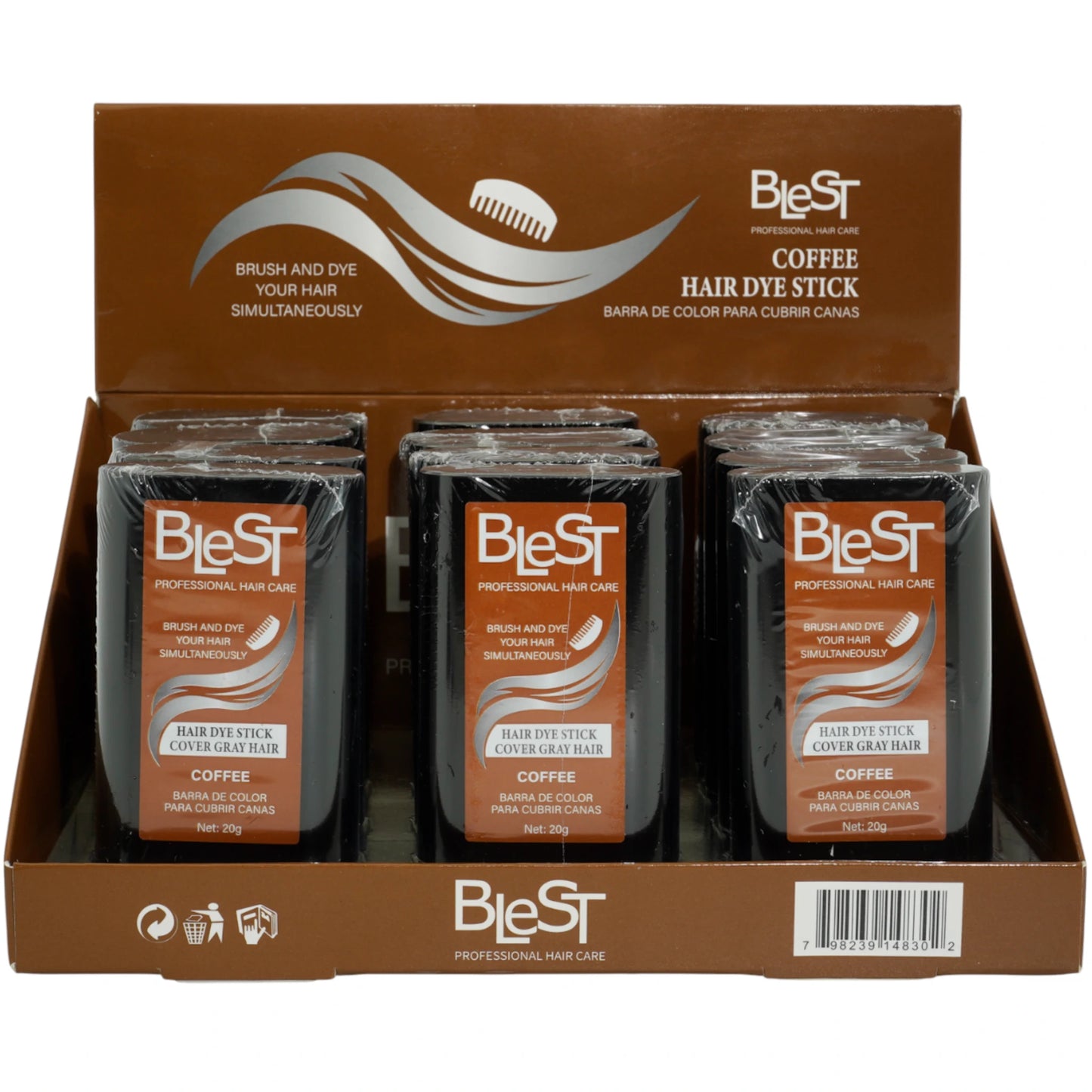 Hair Dye Stick Coffee - Blest | Wholesale Makeup