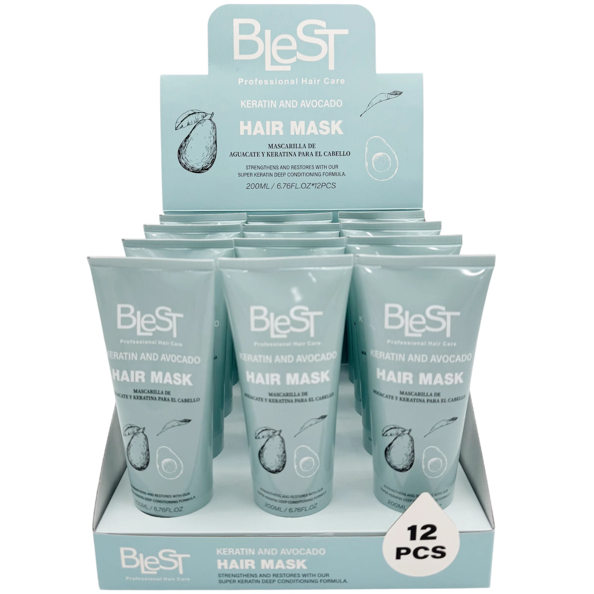 Keratin And Avocado Hair Mask - Blest | Wholesale Makeup
