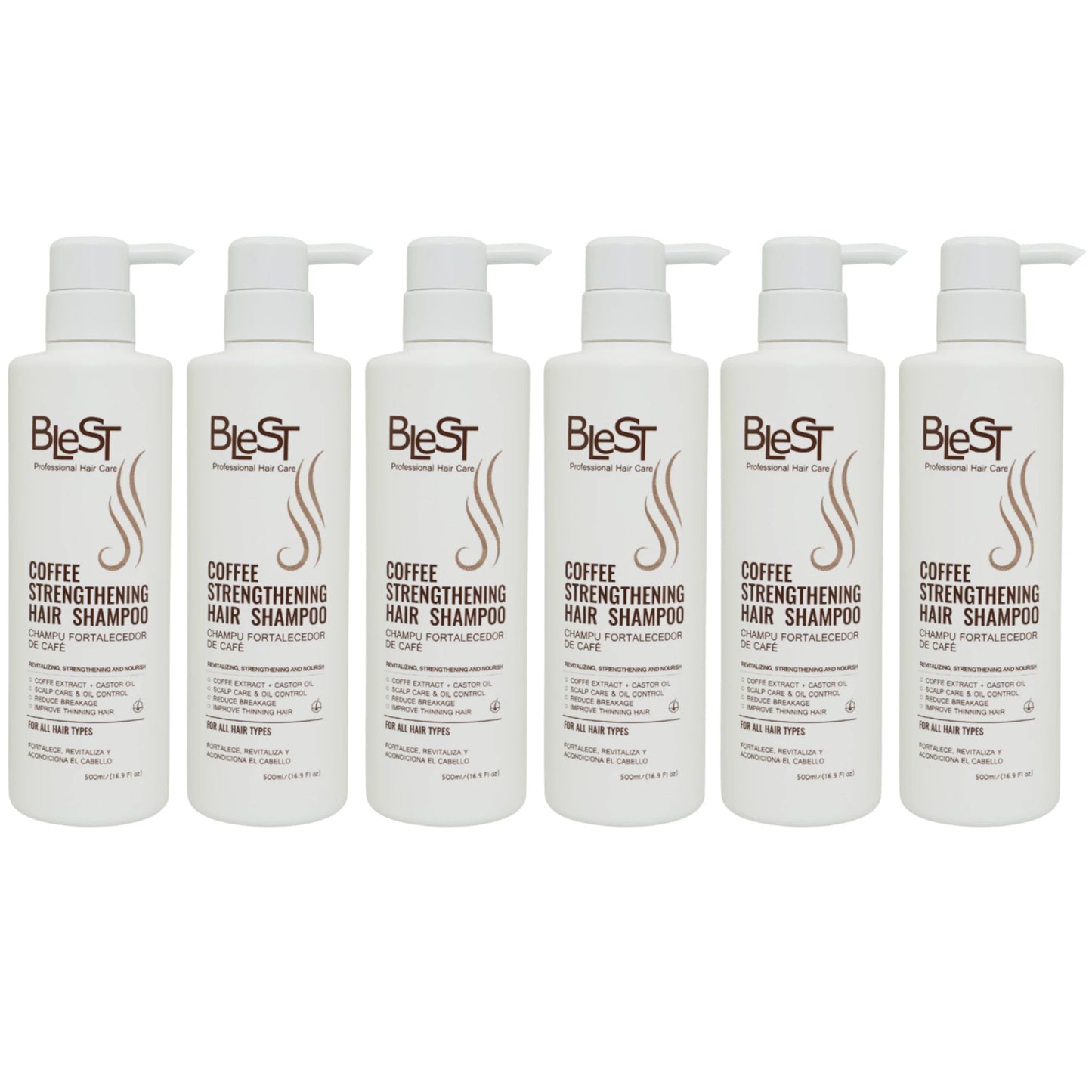 Shampoo Cofee Strengthening Hair - Blest | Wholesale Makeup