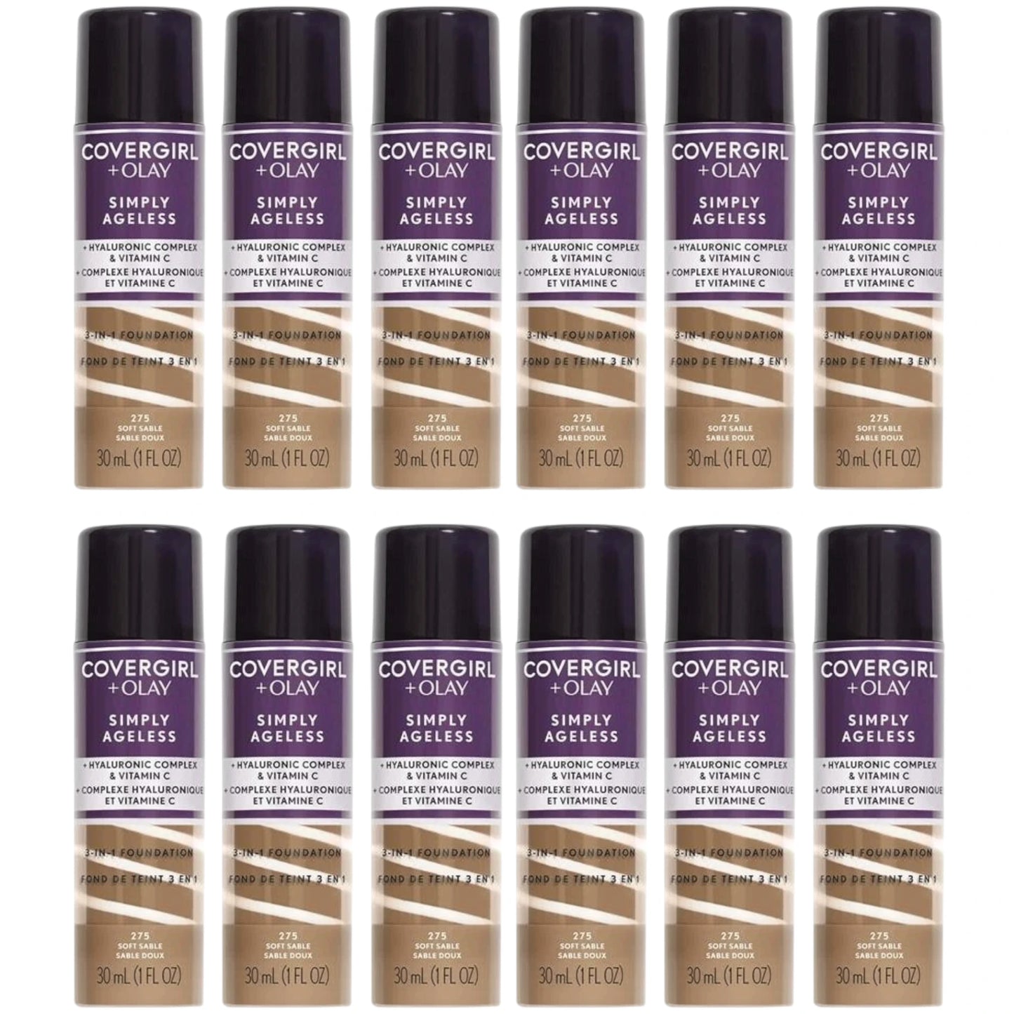 Simply Ageless 3-in-1 Liquid Foundation Covergirl | Wholesale Makeup