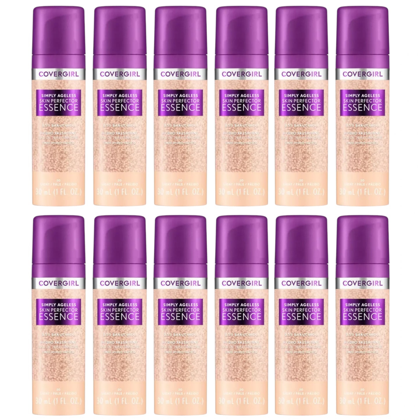 Perfector Essence Vegan Foundation 20 Light Covergirl | Wholesale Makeup