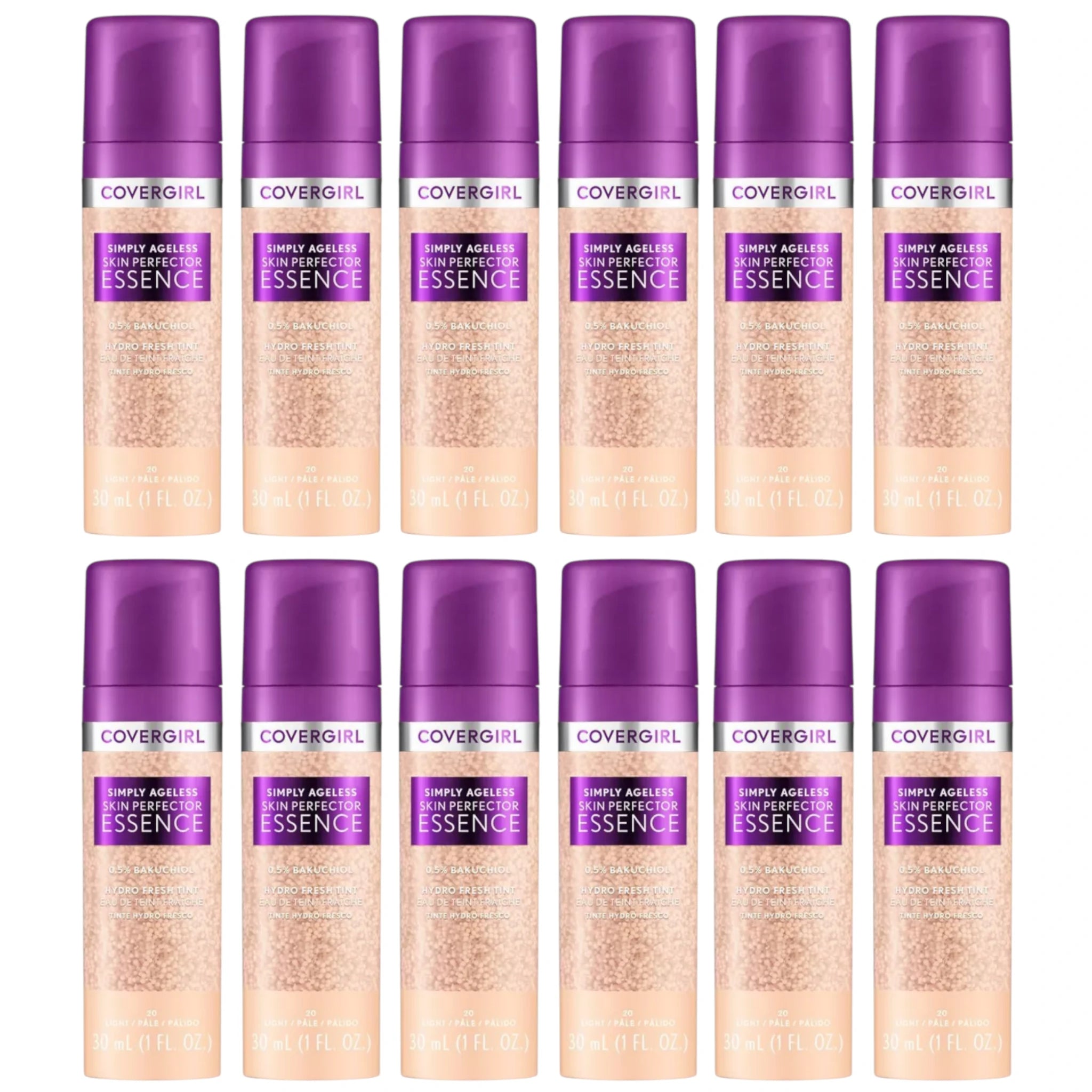 Perfector Essence Vegan Foundation 20 Light Covergirl | Wholesale Makeup