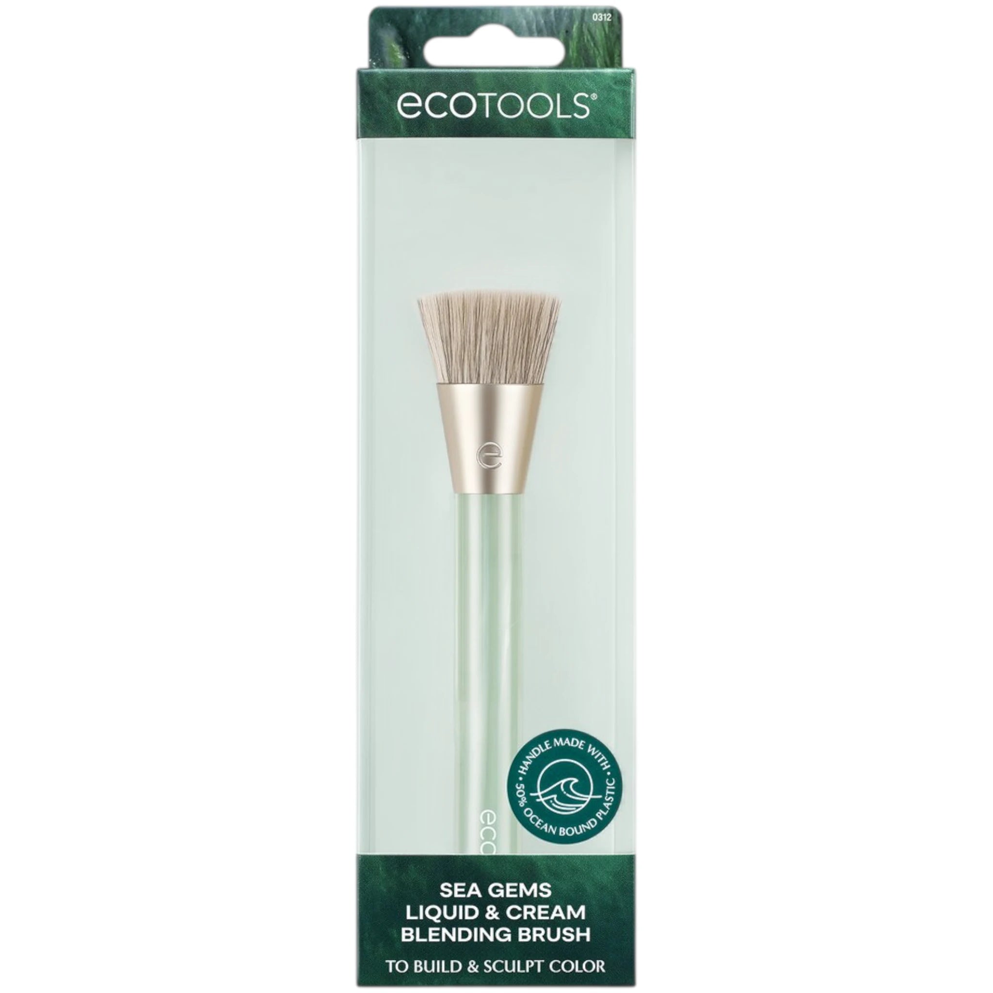 Sea Gems Liquid & Cream Blending Brush Ecotools | Wholesale Makeup