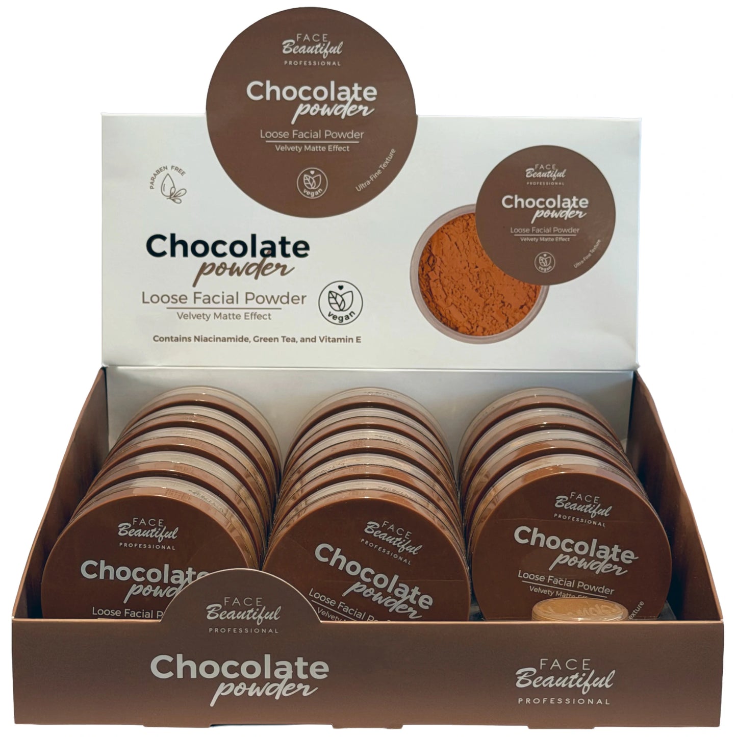 Loose Powder Chocolate - Face Beautiful | Wholesale Makeup