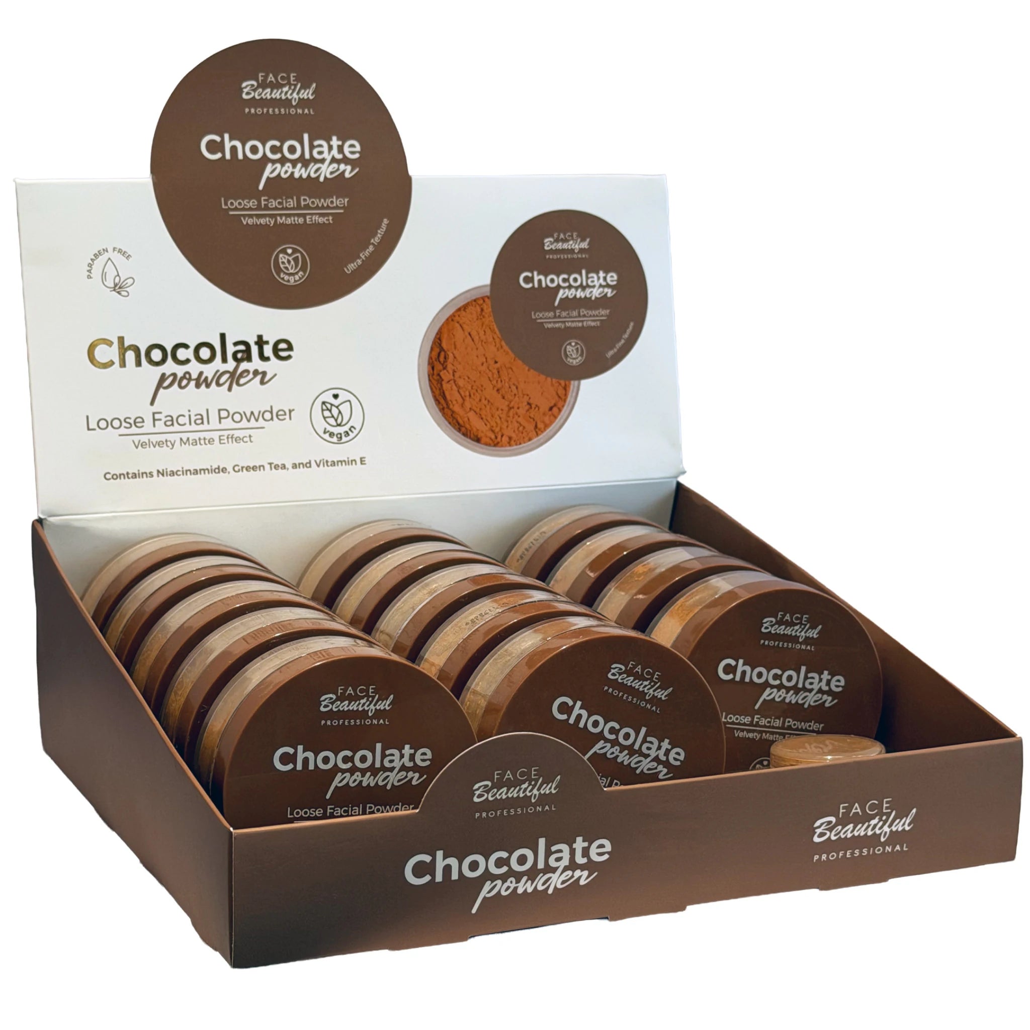 Loose Powder Chocolate - Face Beautiful | Wholesale Makeup
