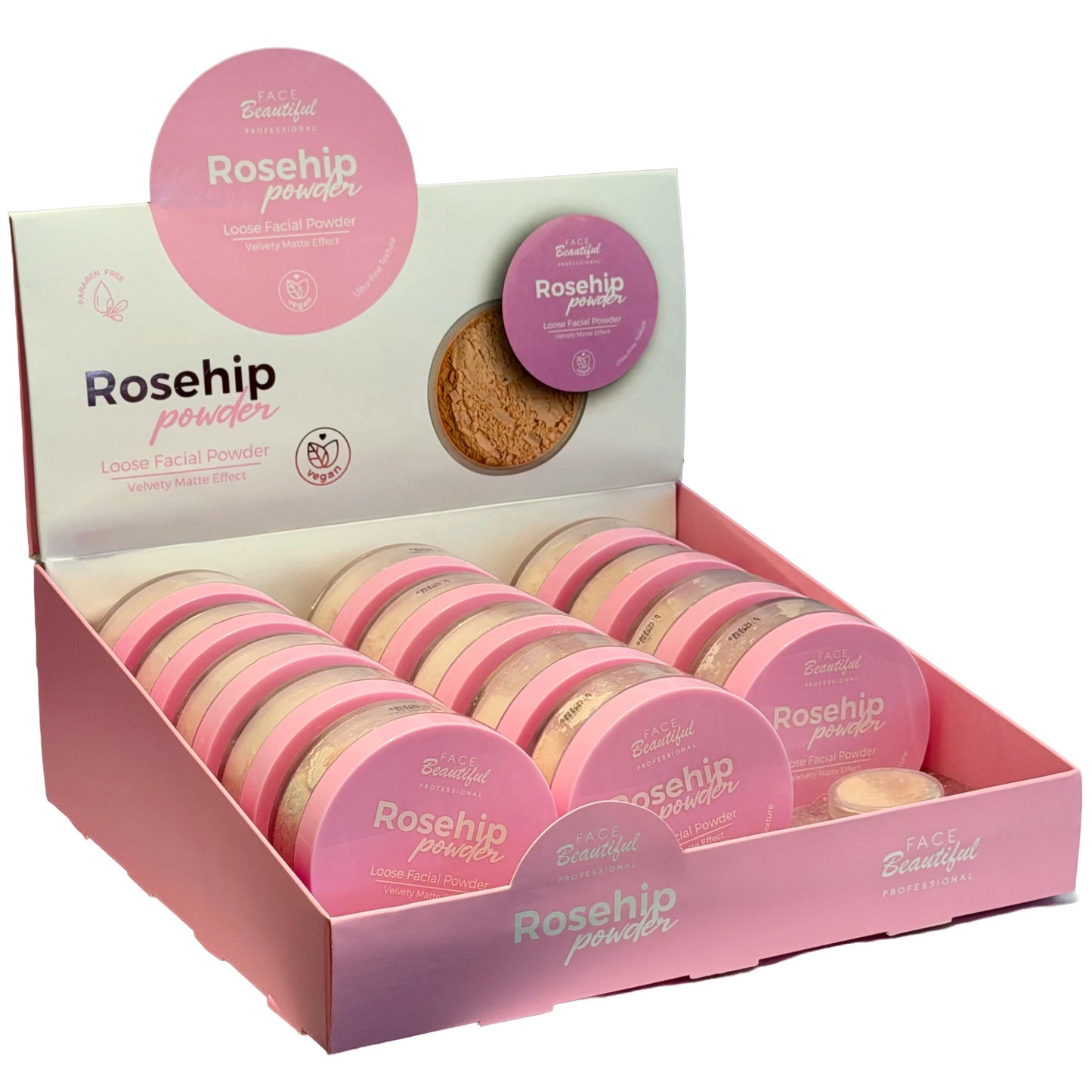 Loose Powder Rosehip - Face Beautiful | Wholesale Makeup