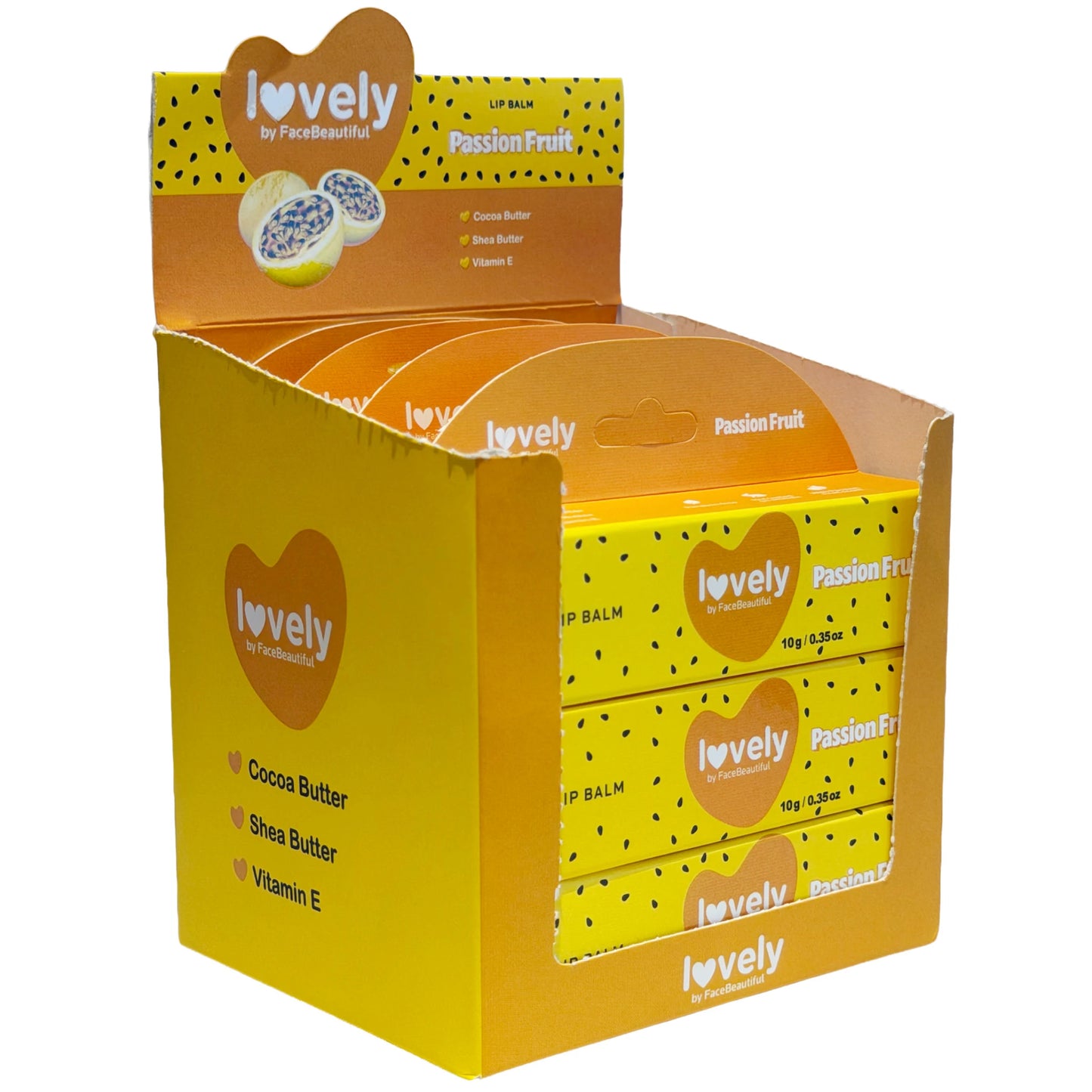 Lovely Lip Balm Passion Fruit - Face Beautiful | Wholesale Makeup