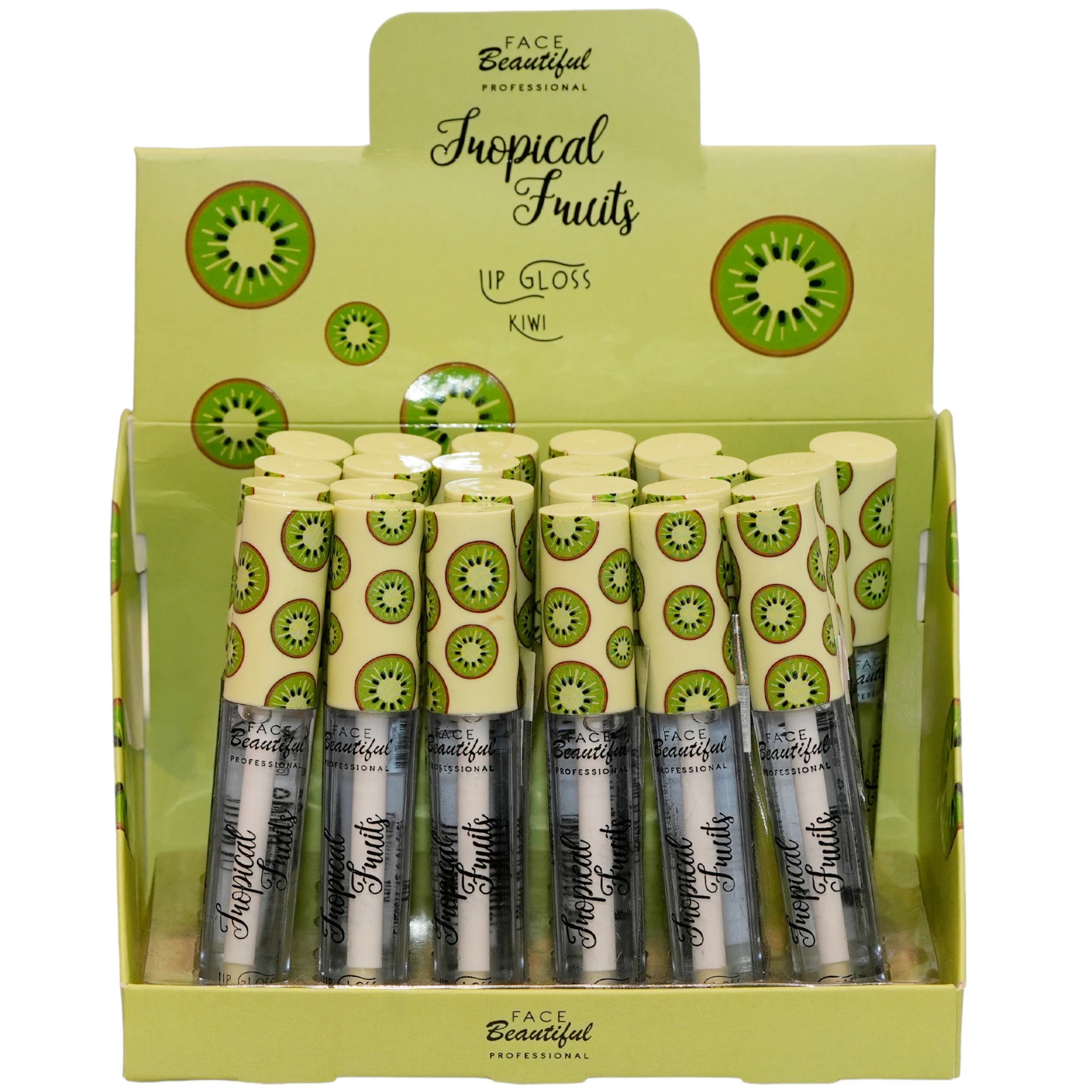 Tropical Fruist Lip Gloss Kiwi - Face Beautiful | Wholesale Makeup