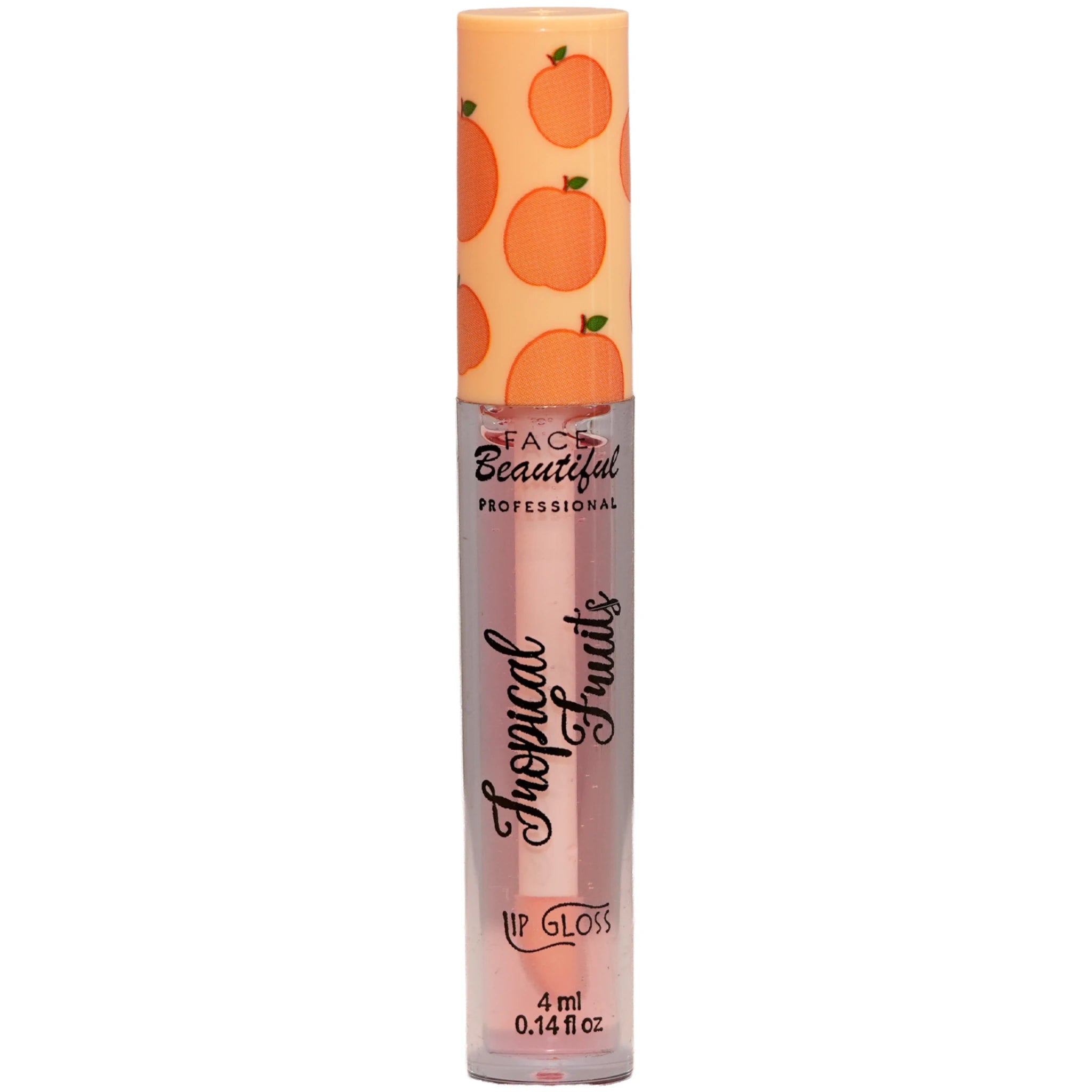 Tropical Fruist Lip Gloss Peach - Face Beautiful | Wholesale Makeup