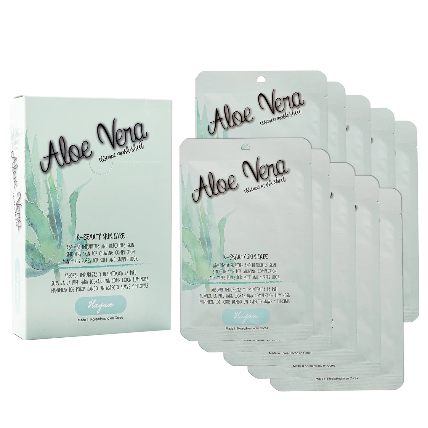 Facial Mask Aloe Vera - Hayan Cosmetics | Wholesale Makeup