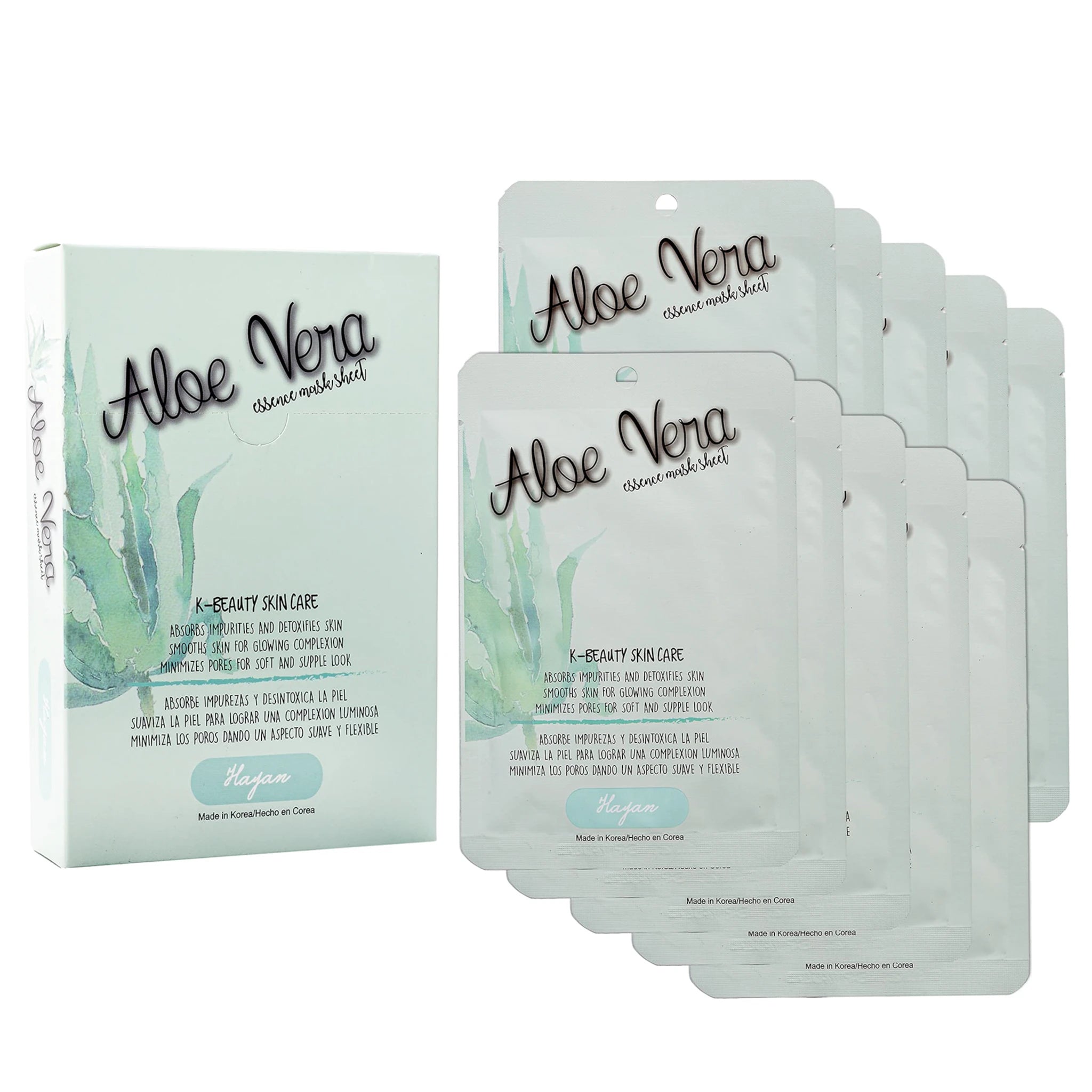 Facial Mask Aloe Vera - Hayan Cosmetics | Wholesale Makeup