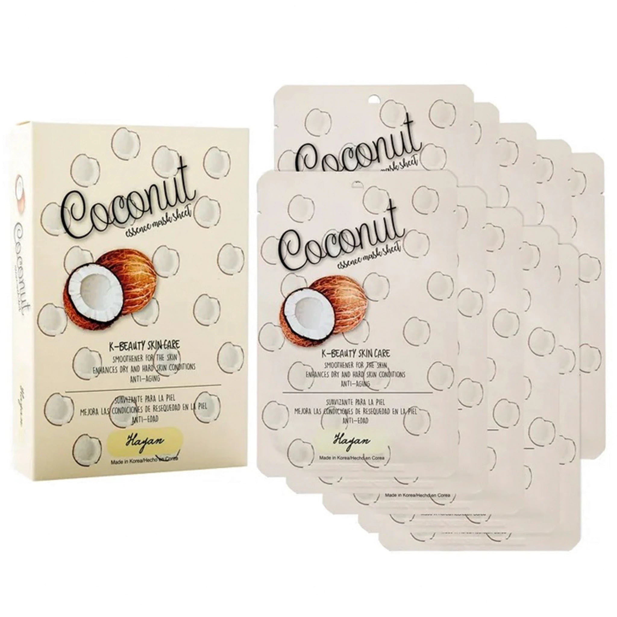 Facial Mask Coconut - Hayan Cosmetics | Wholesale Makeup