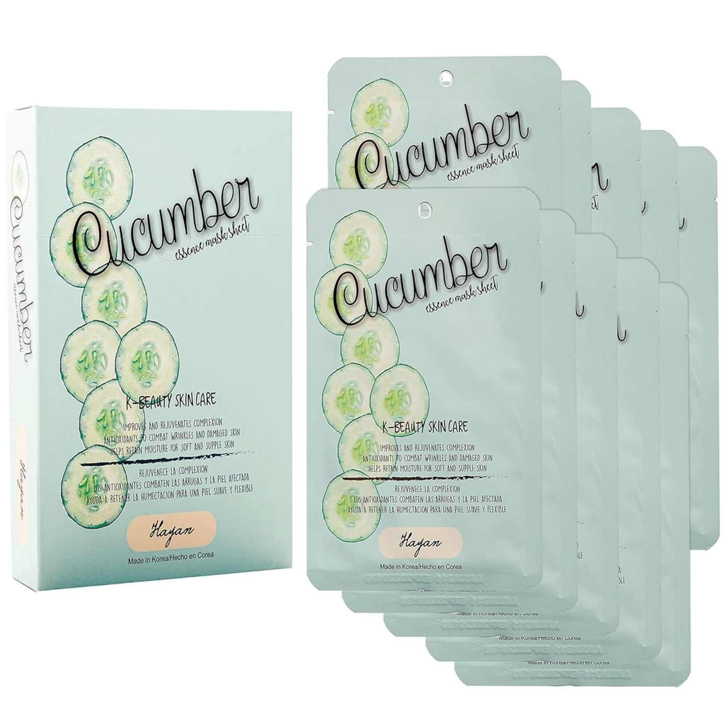 Facial Mask Cucumber - Hayan Cosmetics | Wholesale Makeup