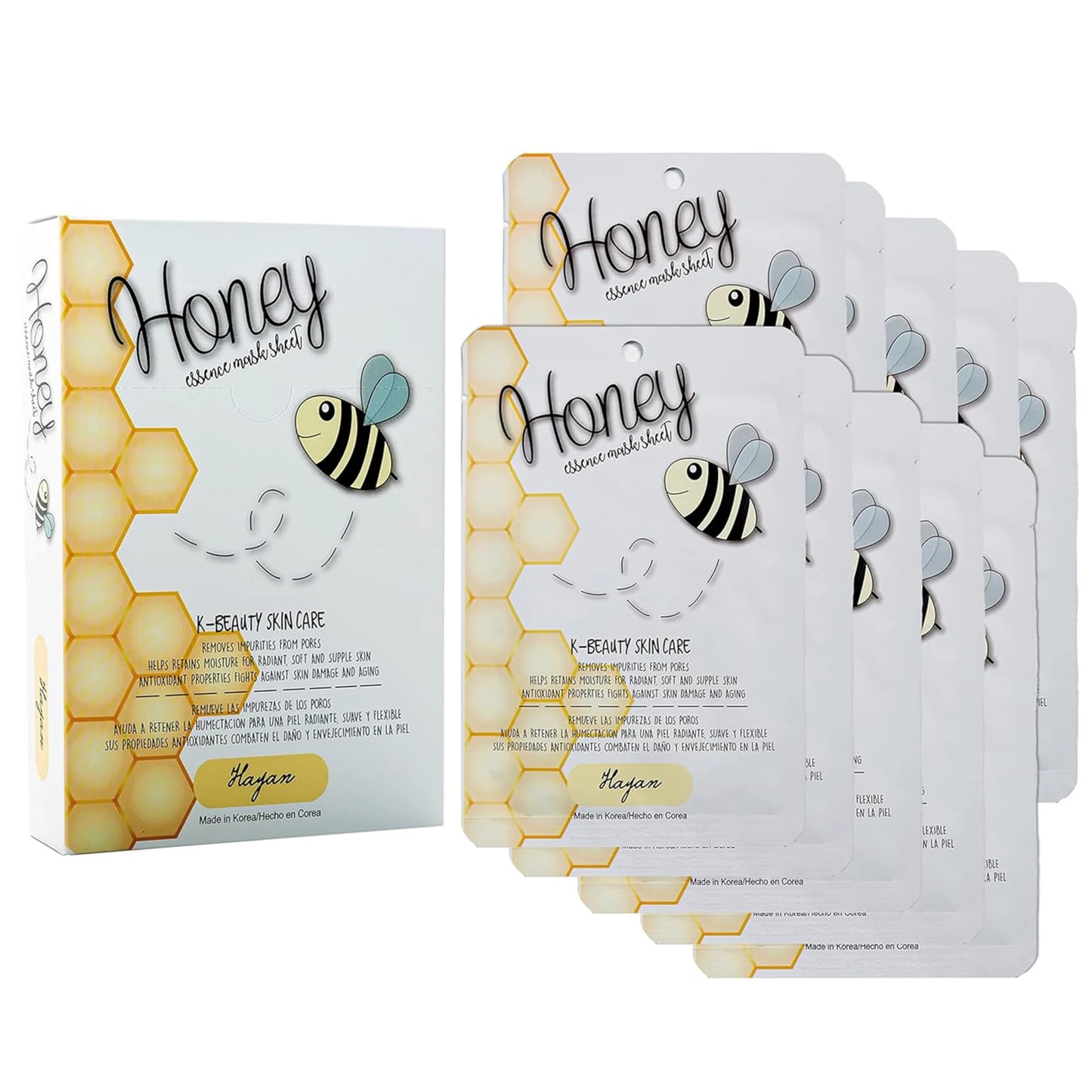 Facial Mask Honey - Hayan Cosmetics | Wholesale Makeup
