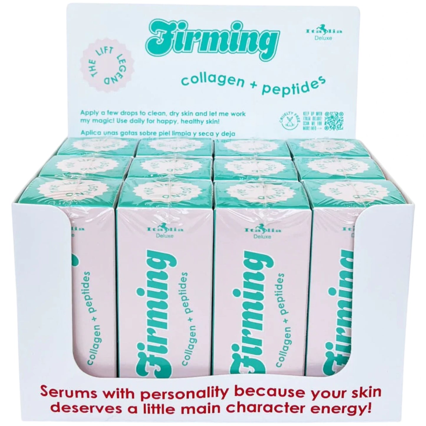Firming - Collagen + Peptides Italia Deluxe | Wholesale Makeup