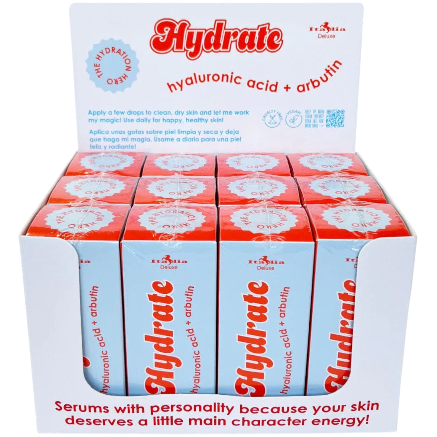 Hydrate Hyaluronic Acid + Arbutin Italia Deluxe | Wholesale Makeup