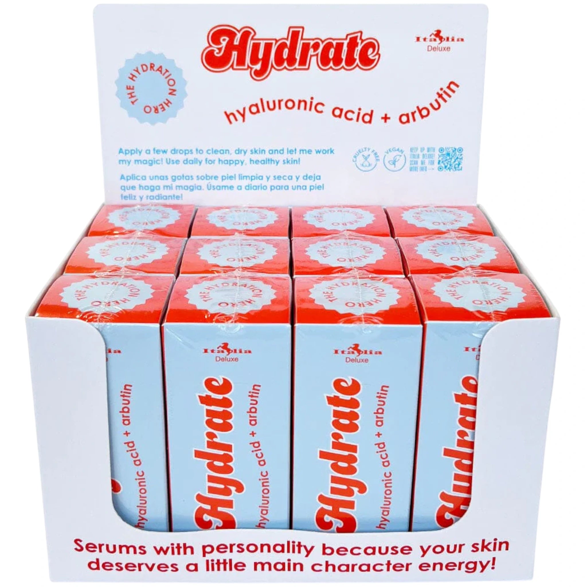 Hydrate Hyaluronic Acid + Arbutin Italia Deluxe | Wholesale Makeup