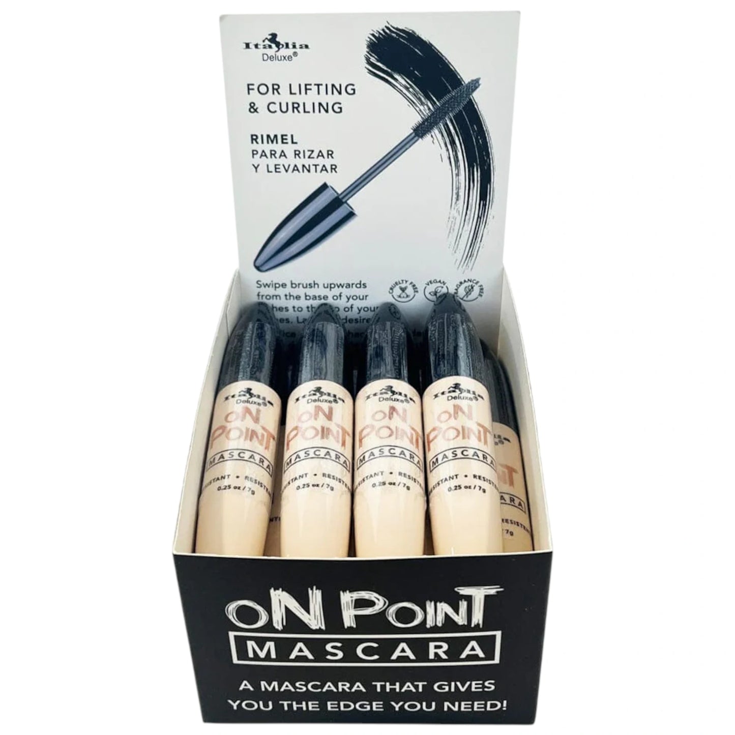 On Point Mascara - Italia Deluxe | Wholesale Makeup