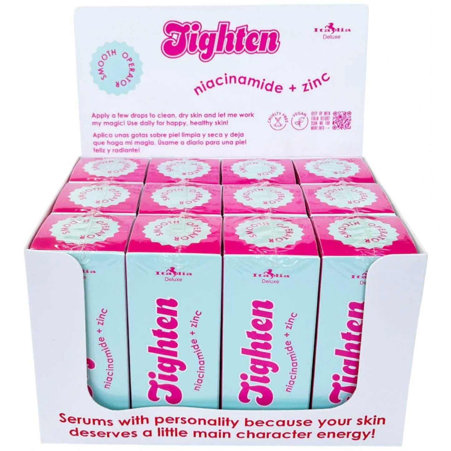 Tighten - Niacinamide + Zinc Italia Deluxe | Wholesale Makeup