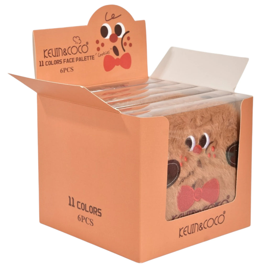 11 Colors Face Palette Cookies Kevin & Coco | Wholesale Makeup
