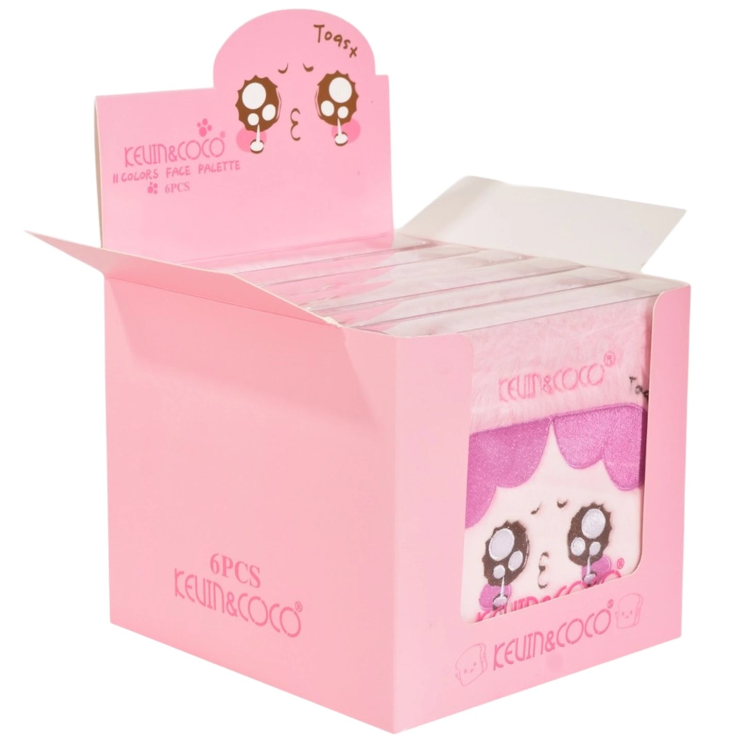 11 Colors Face Palette Toast Kevin & Coco | Wholesale Makeup