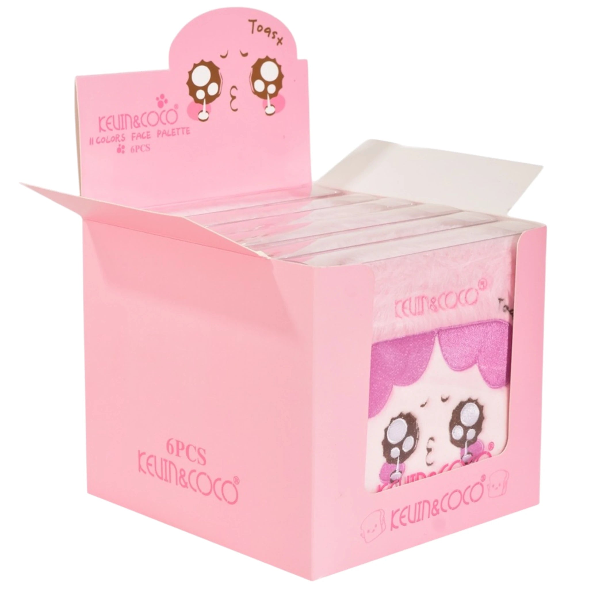 11 Colors Face Palette Toast Kevin & Coco | Wholesale Makeup