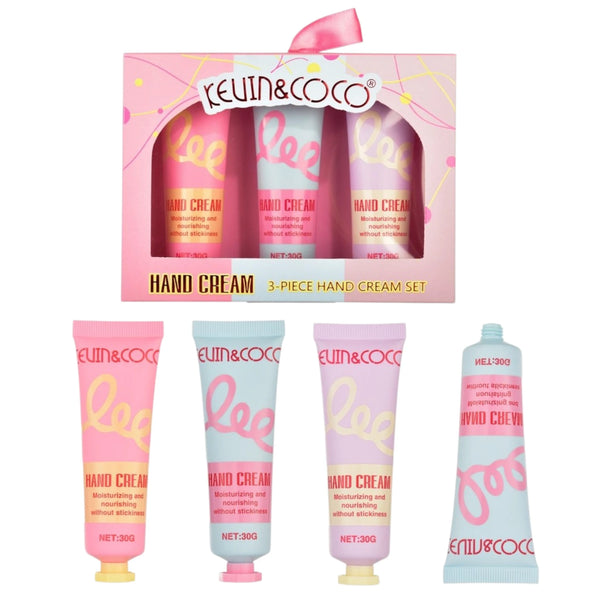 3-Piece Hand Cream - Kevin & Coco | Wholesale Makeup