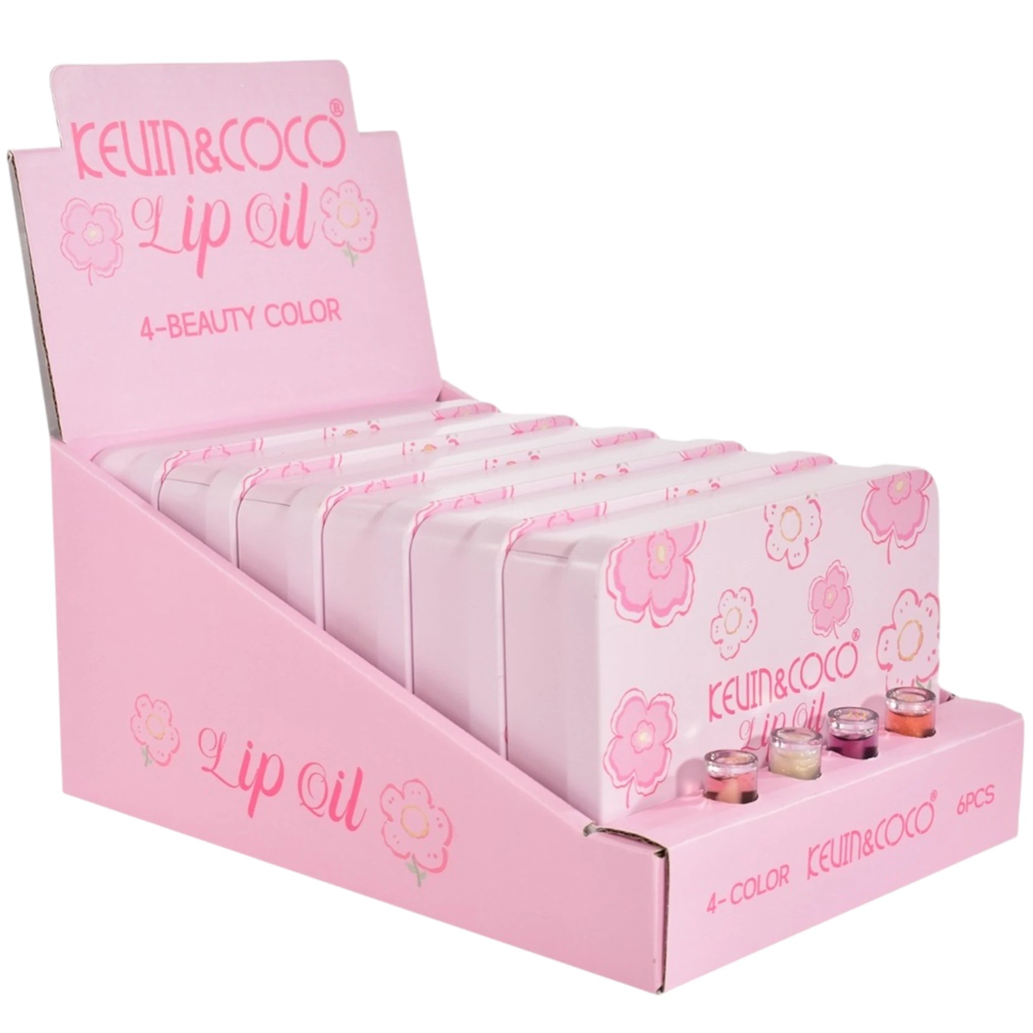 4 Beauty Color Lip Oil - Kevin & Coco | Wholesale Makeup