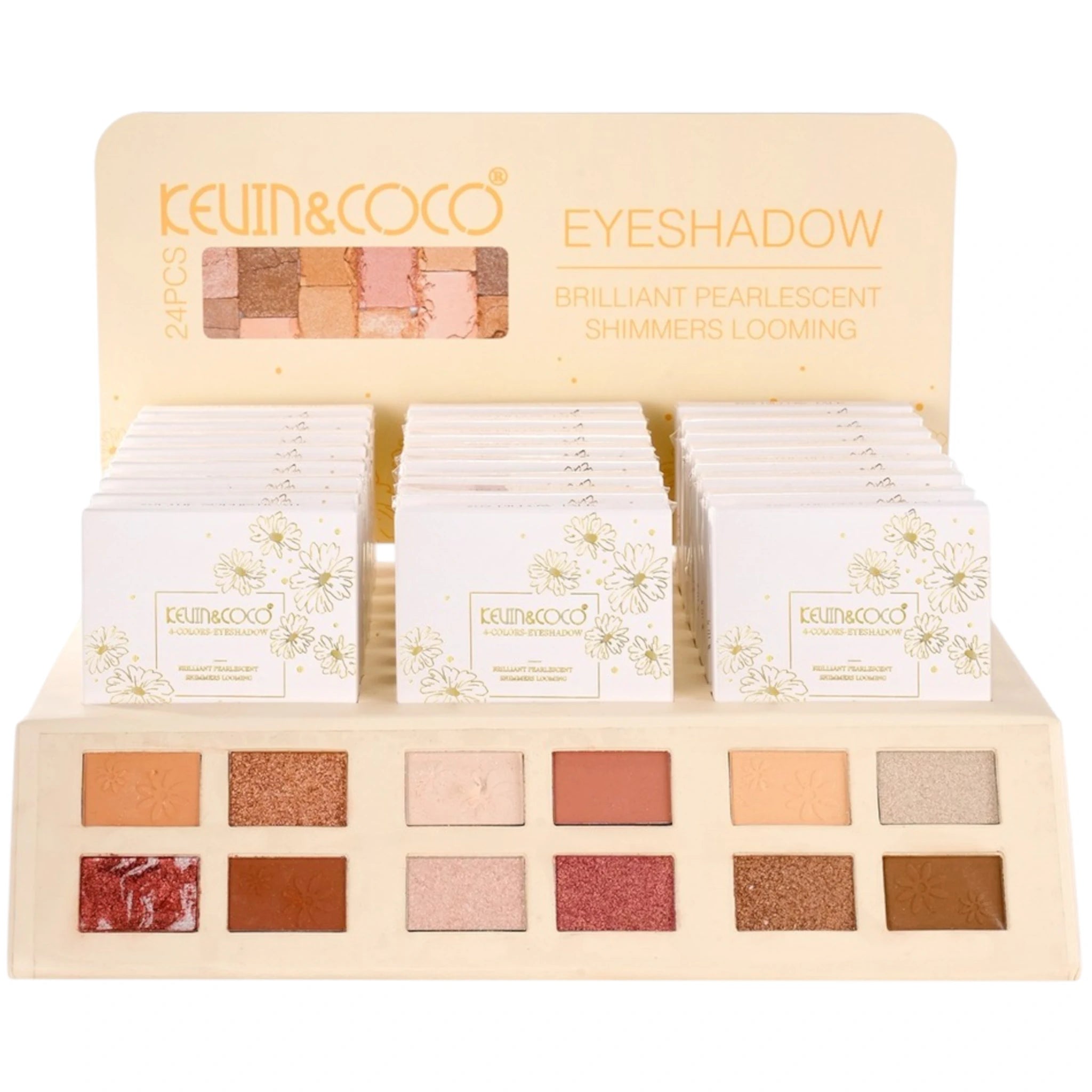 4 Colors Eyeshadow - Kevin & Coco | Wholesale Makeup