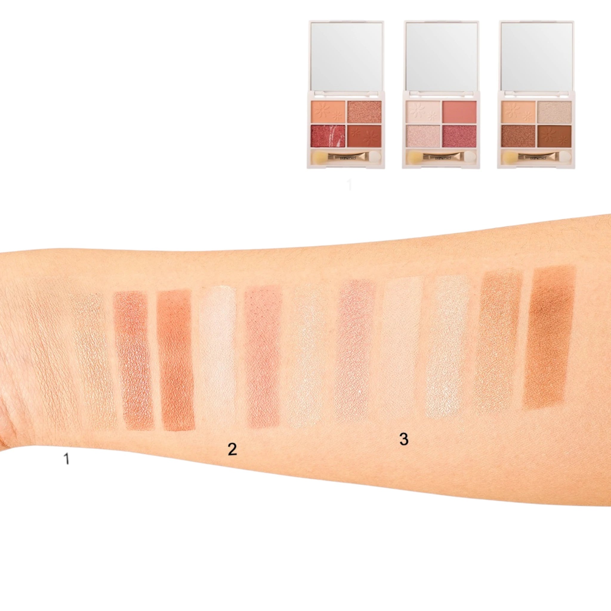 4 Colors Eyeshadow - Kevin & Coco | Wholesale Makeup
