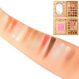 42 Colors Face Palette Brown Fuzzy Kevin & Coco | Wholesale Makeup