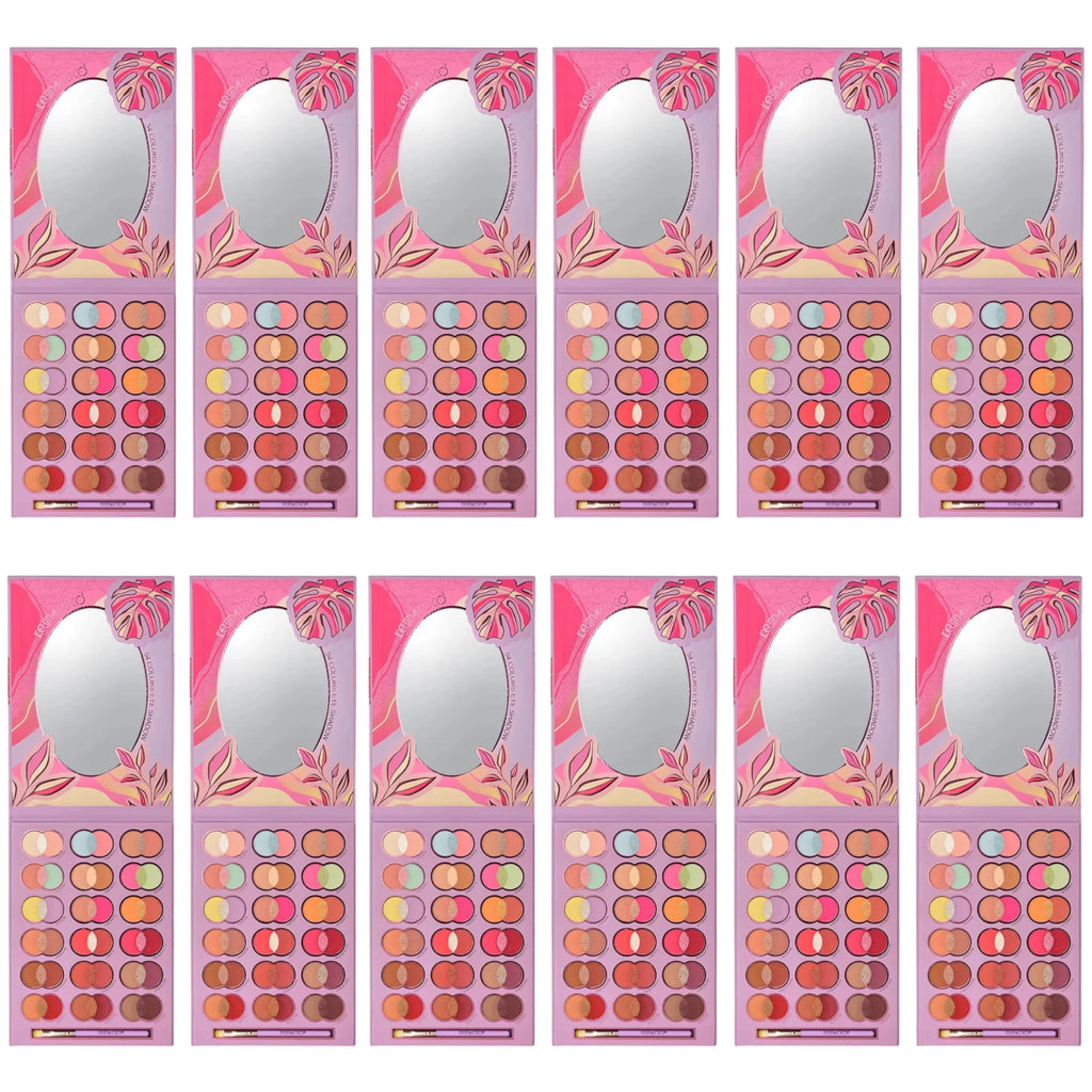 54 Colors Eyeshadow Kevin & Coco | Wholesale Makeup