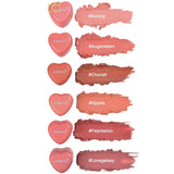 6 Colors Lip Gloss - Blush Cream Set Kevin & Coco | Wholesale Makeup